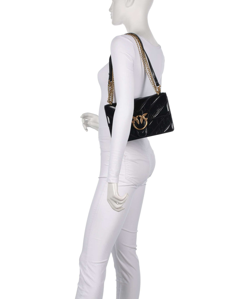 Pinko Love One Classic Shoulder bag nero/antique gold