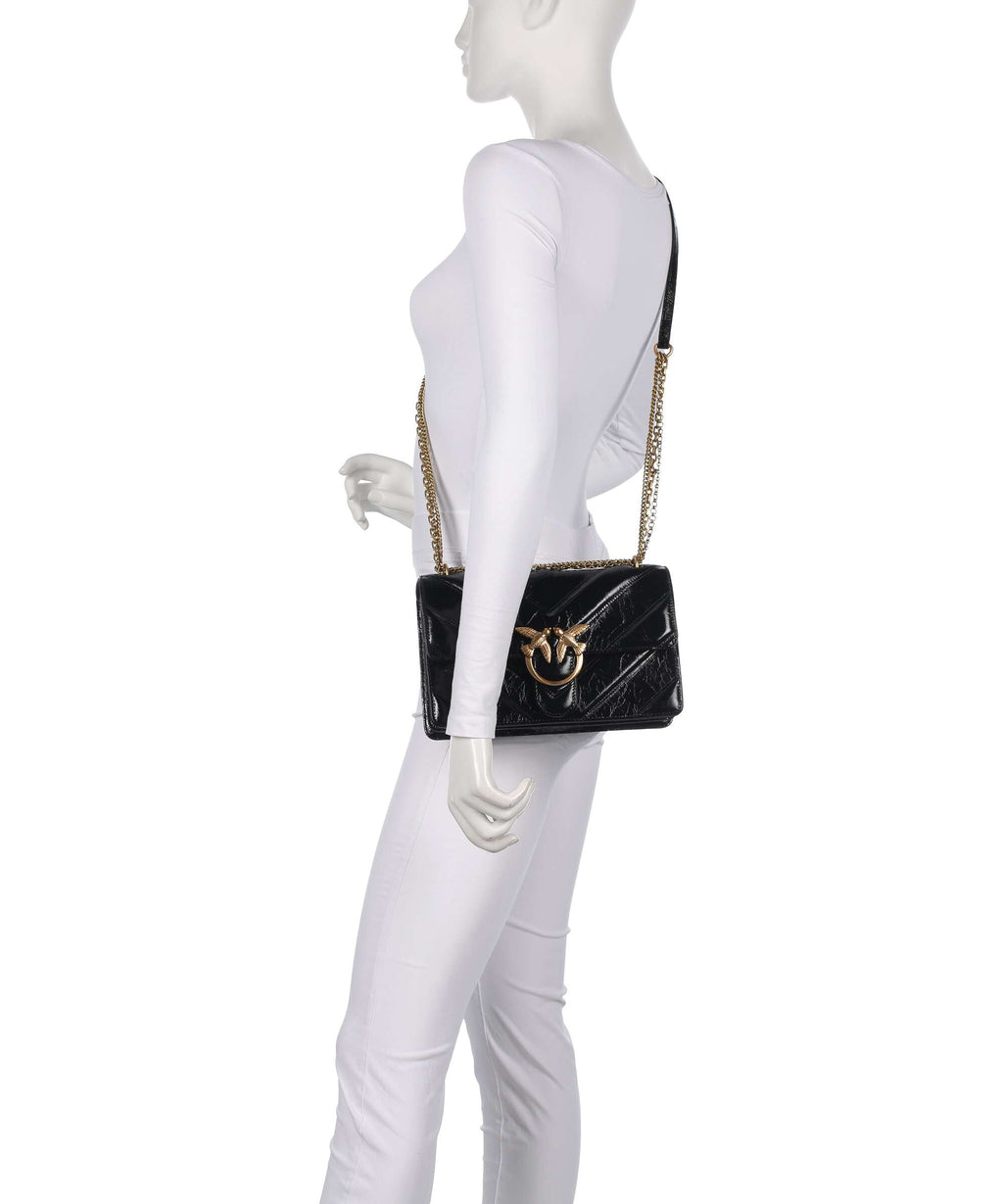 Pinko Love One Classic Shoulder bag nero/antique gold