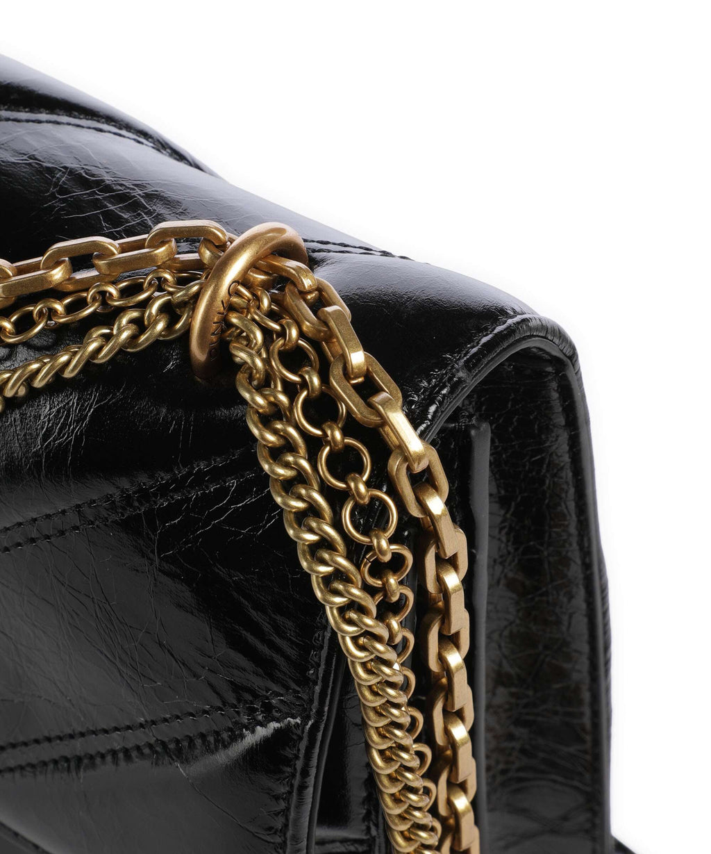 Pinko Love One Classic Shoulder bag nero/antique gold