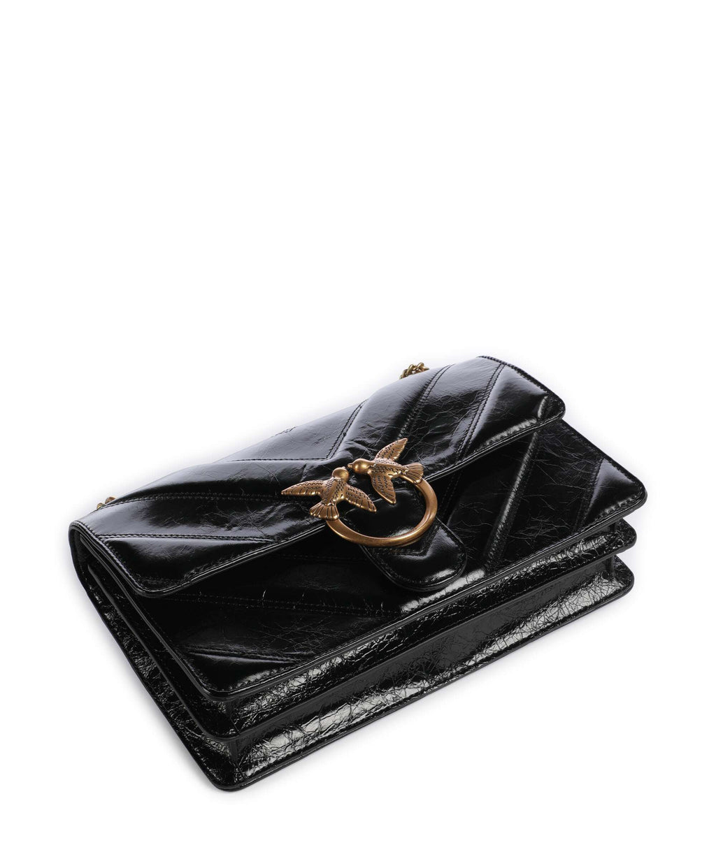 Pinko Love One Classic Shoulder bag nero/antique gold