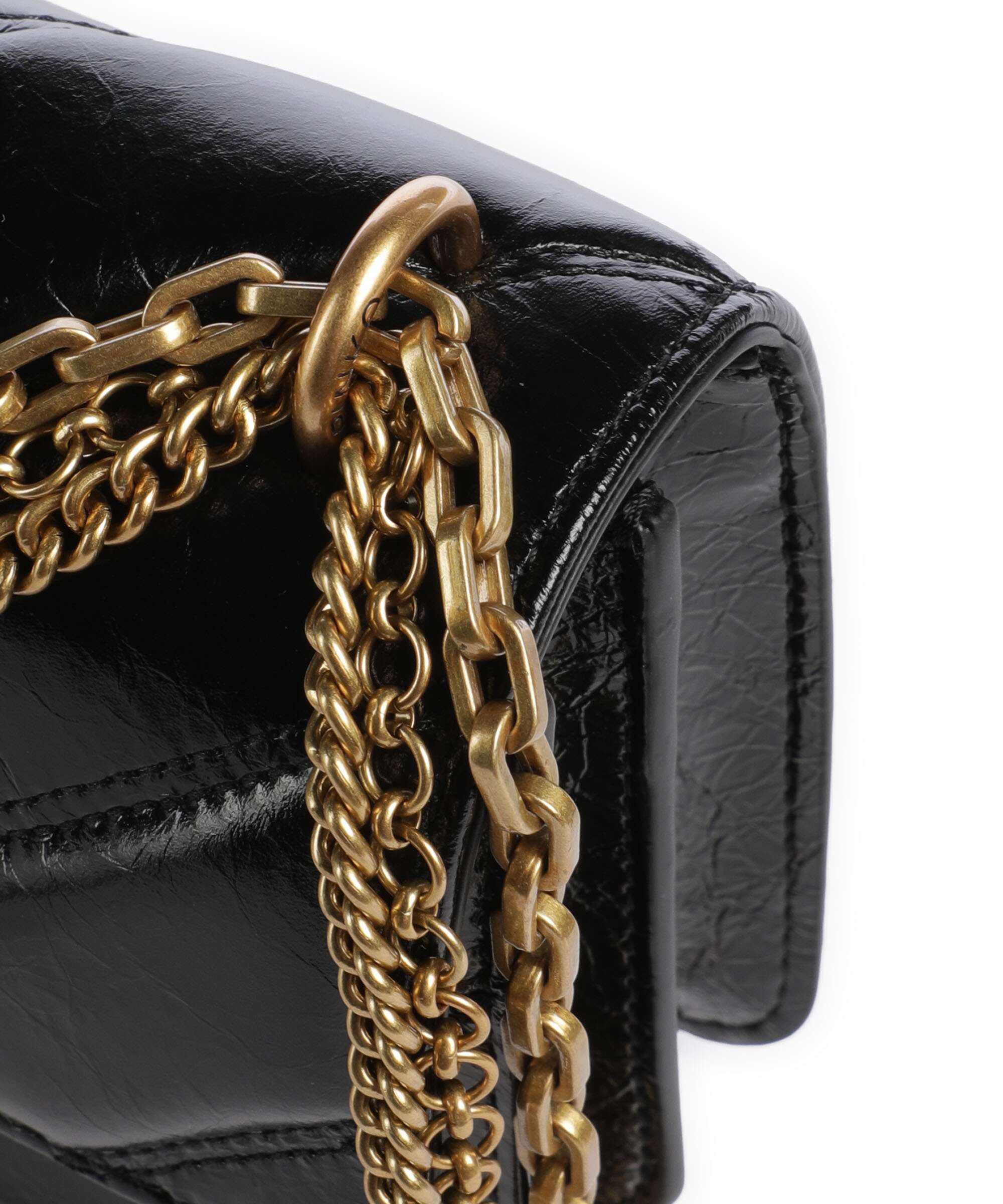 Pinko Love One Mini Shoulder bag nero/antique gold