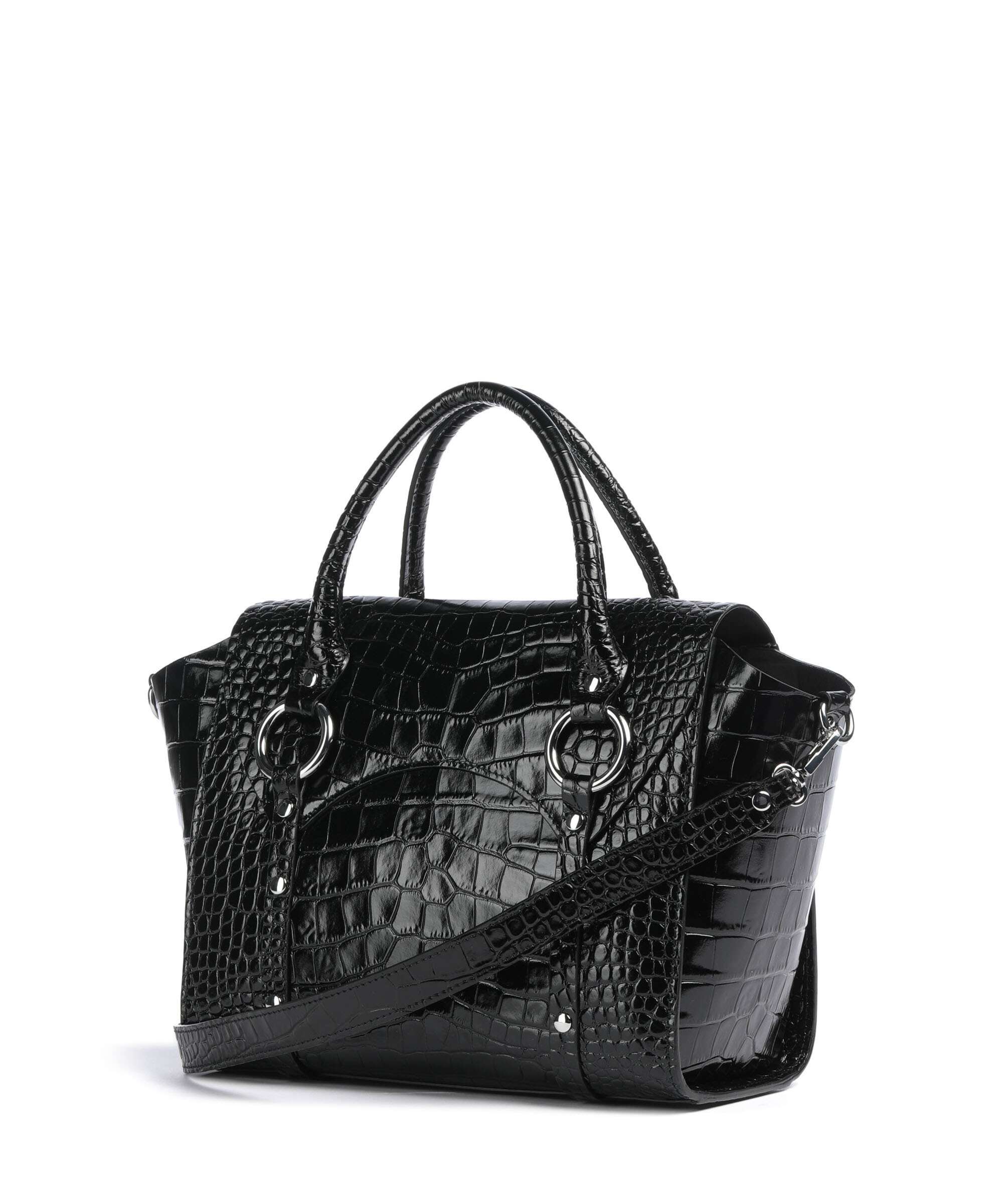 Vivienne Westwood Betty Embossed Croc Medium Handbag embossed