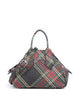 Vivienne Westwood Yasmine Saffiano Printed Small Handbag chelsea tartan