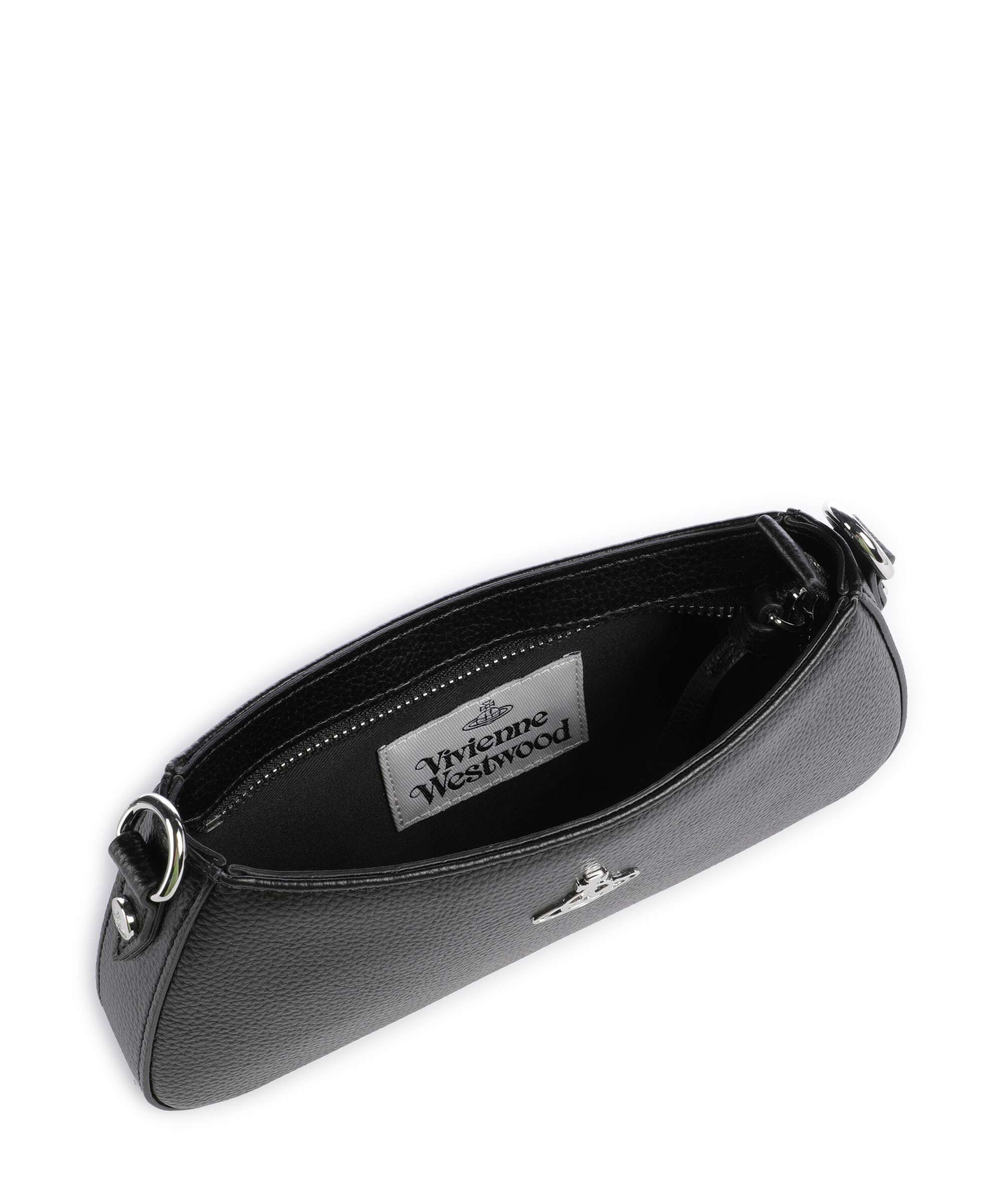 Vivienne Westwood Tasha Grain Shoulder bag black