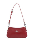 Vivienne Westwood Tasha Embossed Croc Mini Shoulder bag red