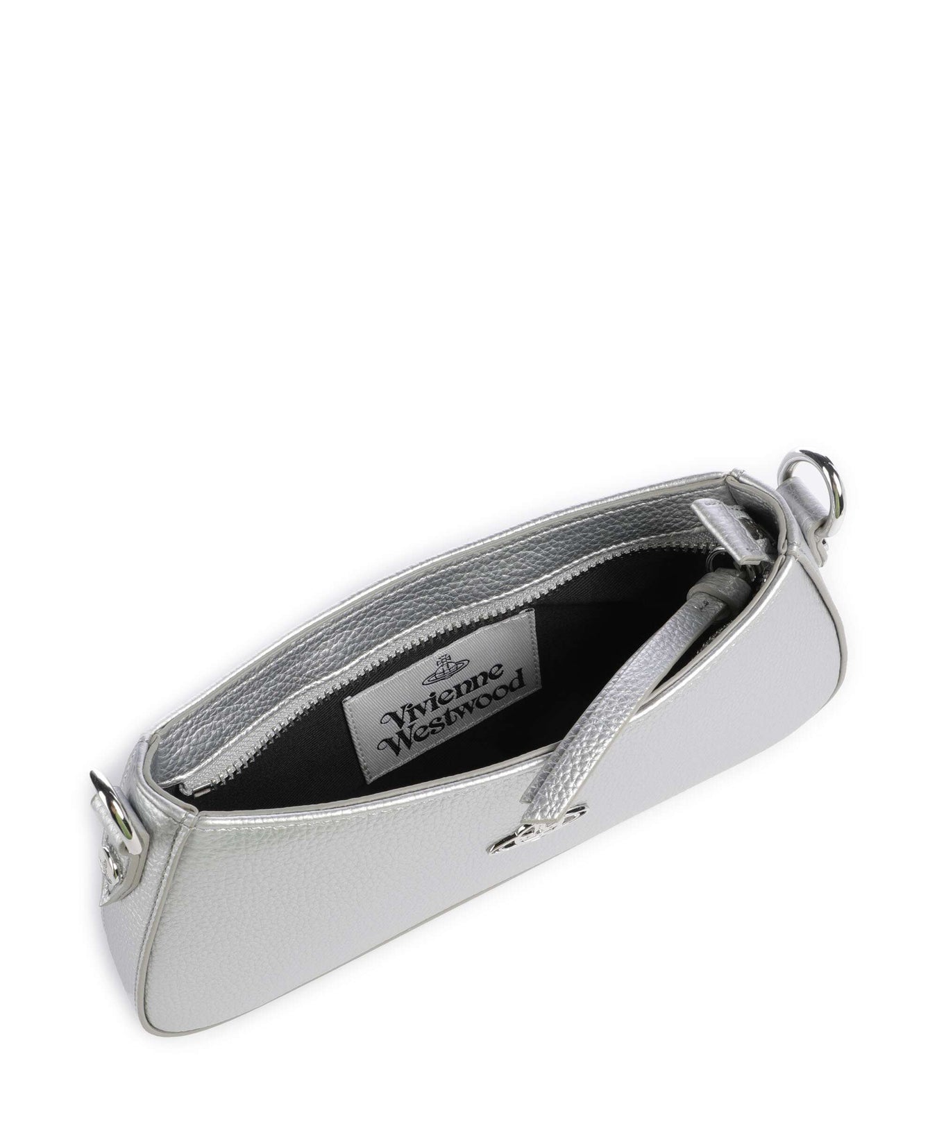 Vivienne Westwood Tasha Grain Shoulder bag silver