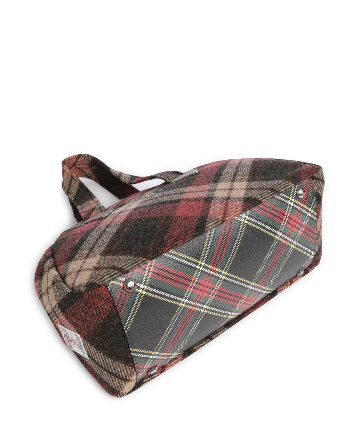 Vivienne Westwood Archive Harris Tweed Check Large Tote bag light check