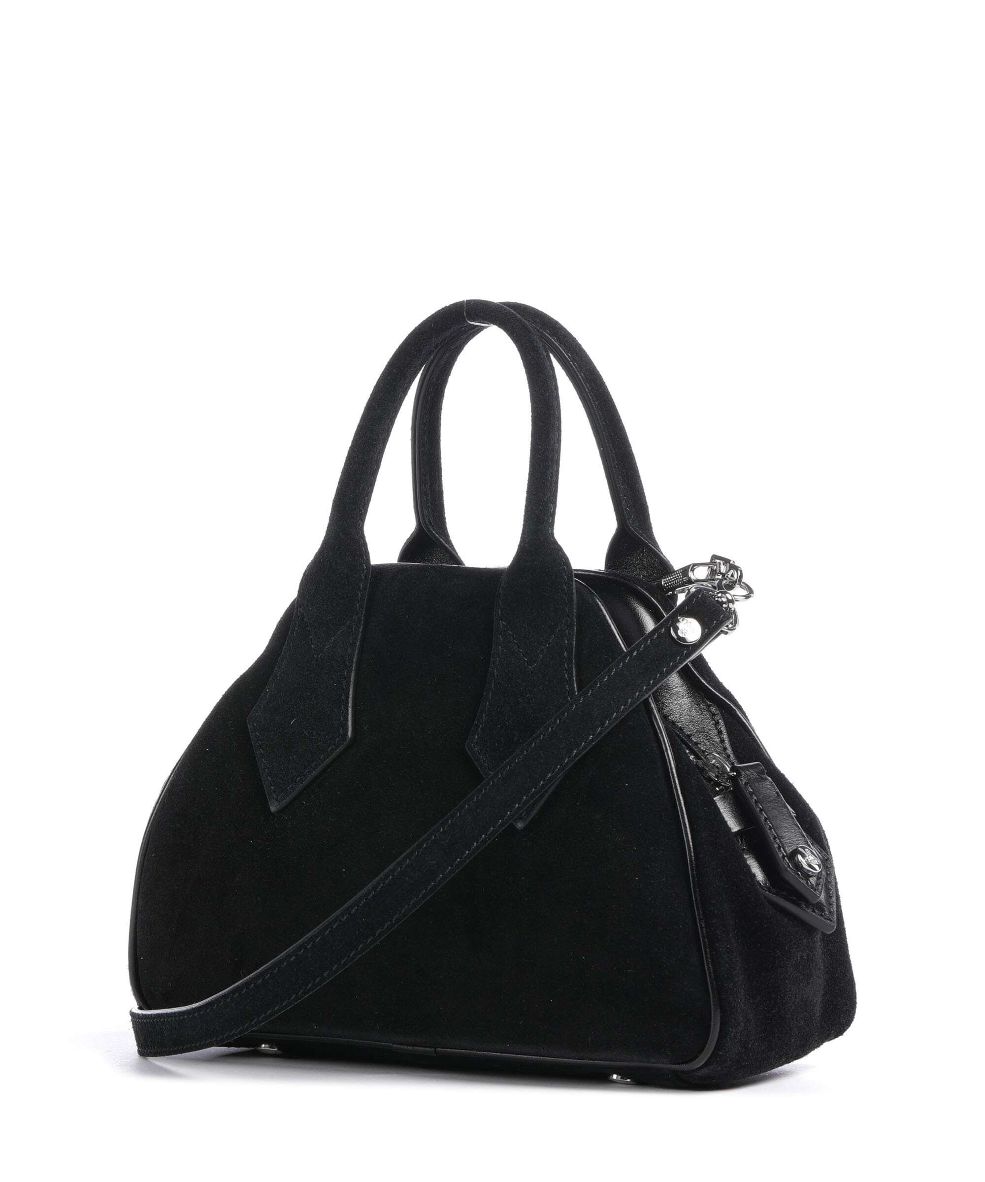 Vivienne Westwood Yasmine Suede Small Handbag nubuck calfskin