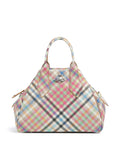 Vivienne Westwood Yasmine Buccia D'Arancia Medium Handbag heather plaid