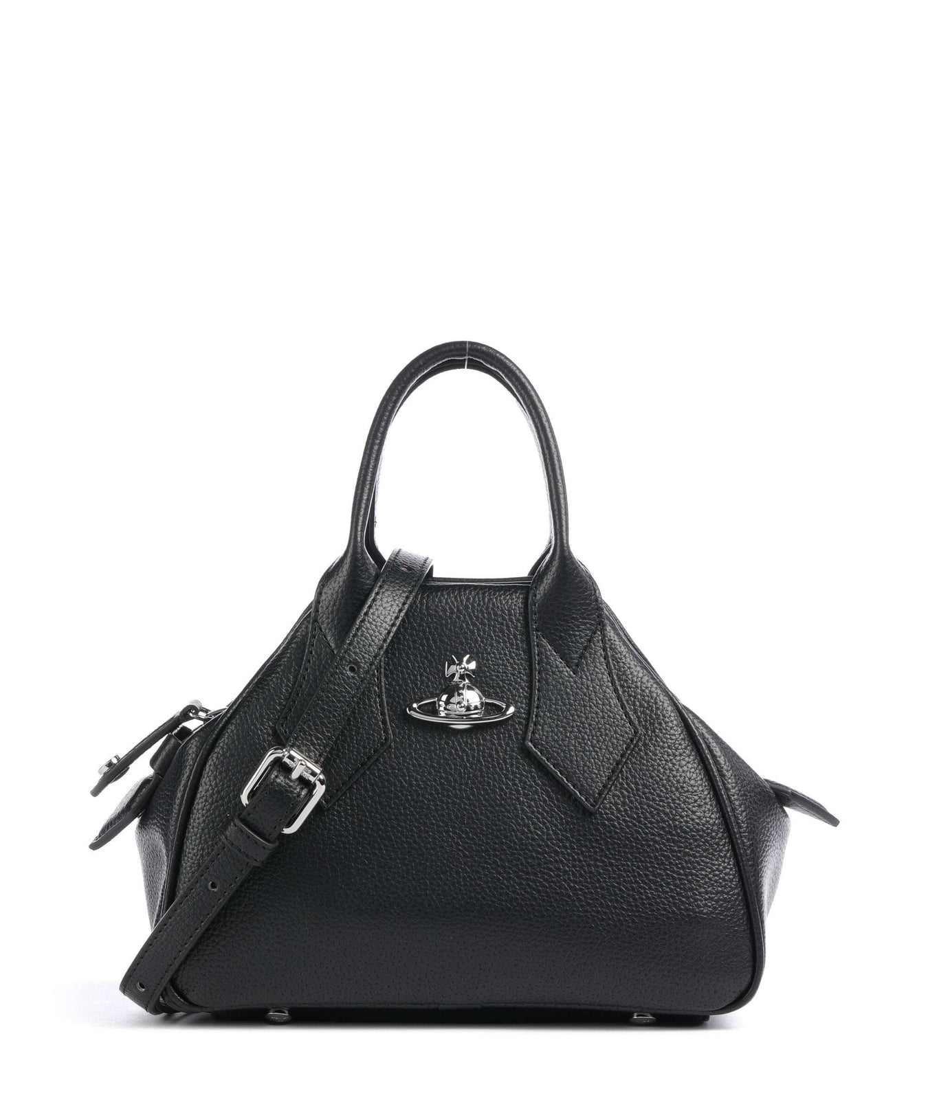 Vivienne Westwood Yasmine Grain Small Handbag black