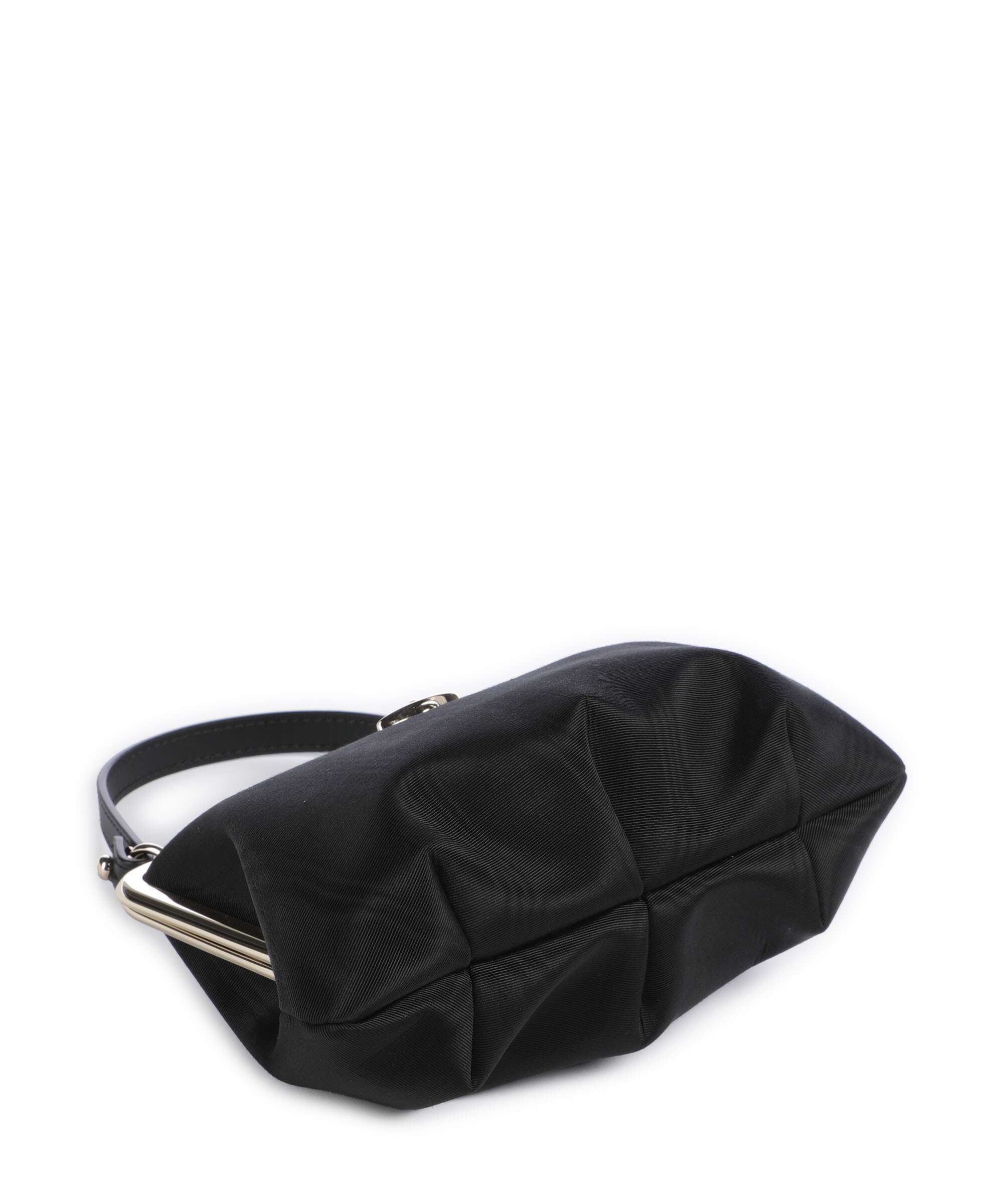 Vivienne Westwood Granny Frame Moire Handbag black