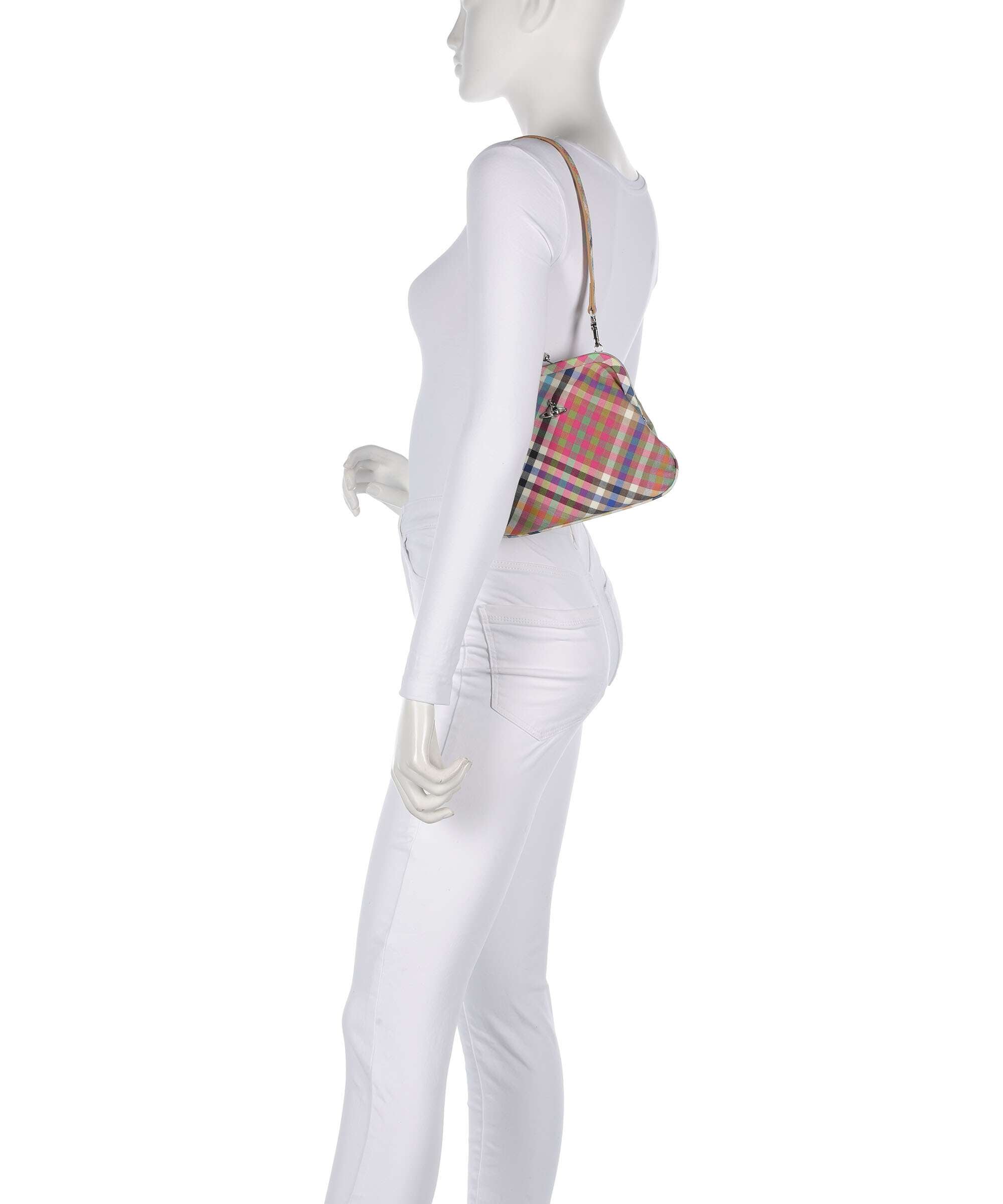 Vivienne Westwood Vivienne Heather Check Shoulder bag multicolour