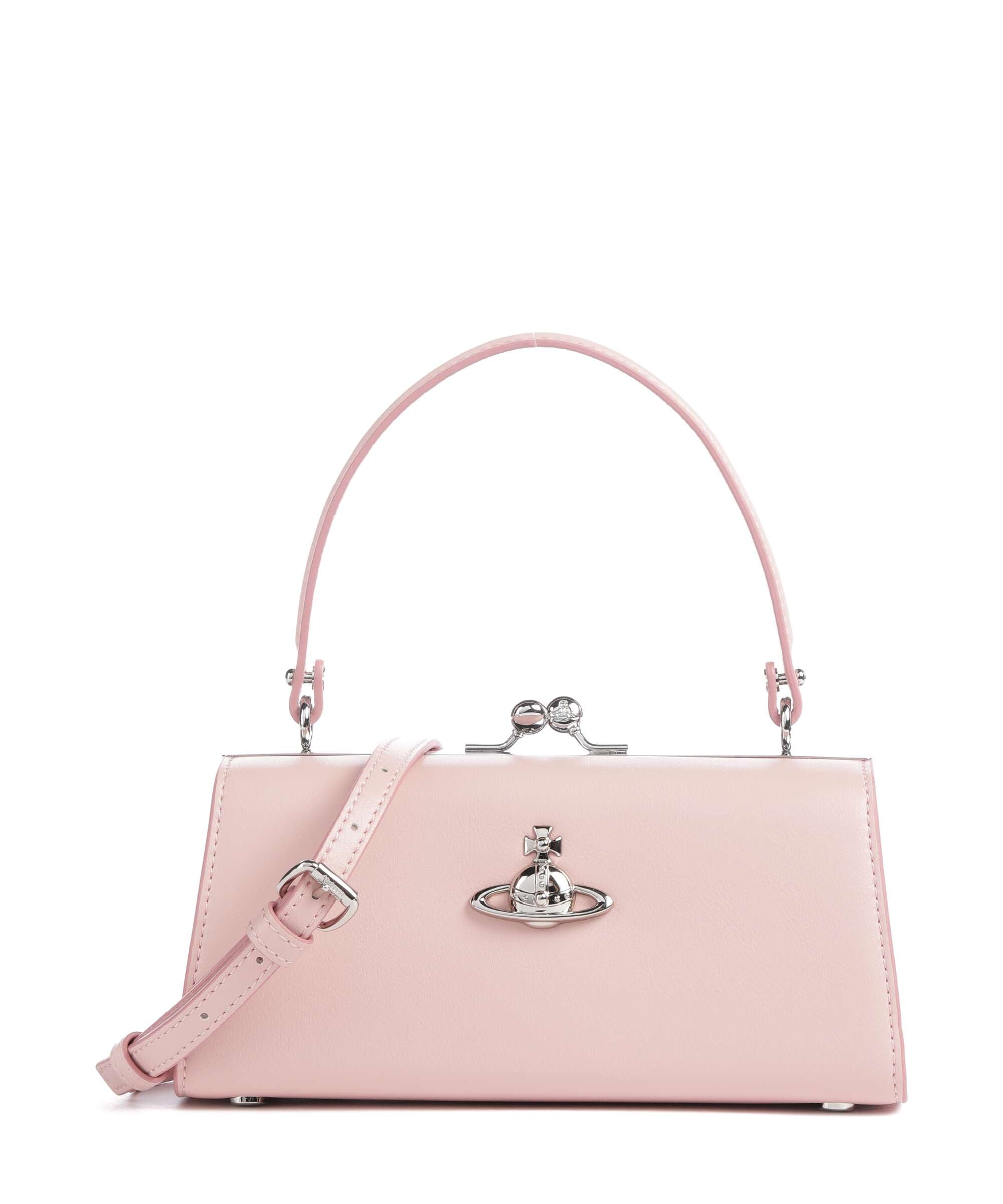 Vivienne Westwood Doll Frame Smooth XL Handbag imitation leather