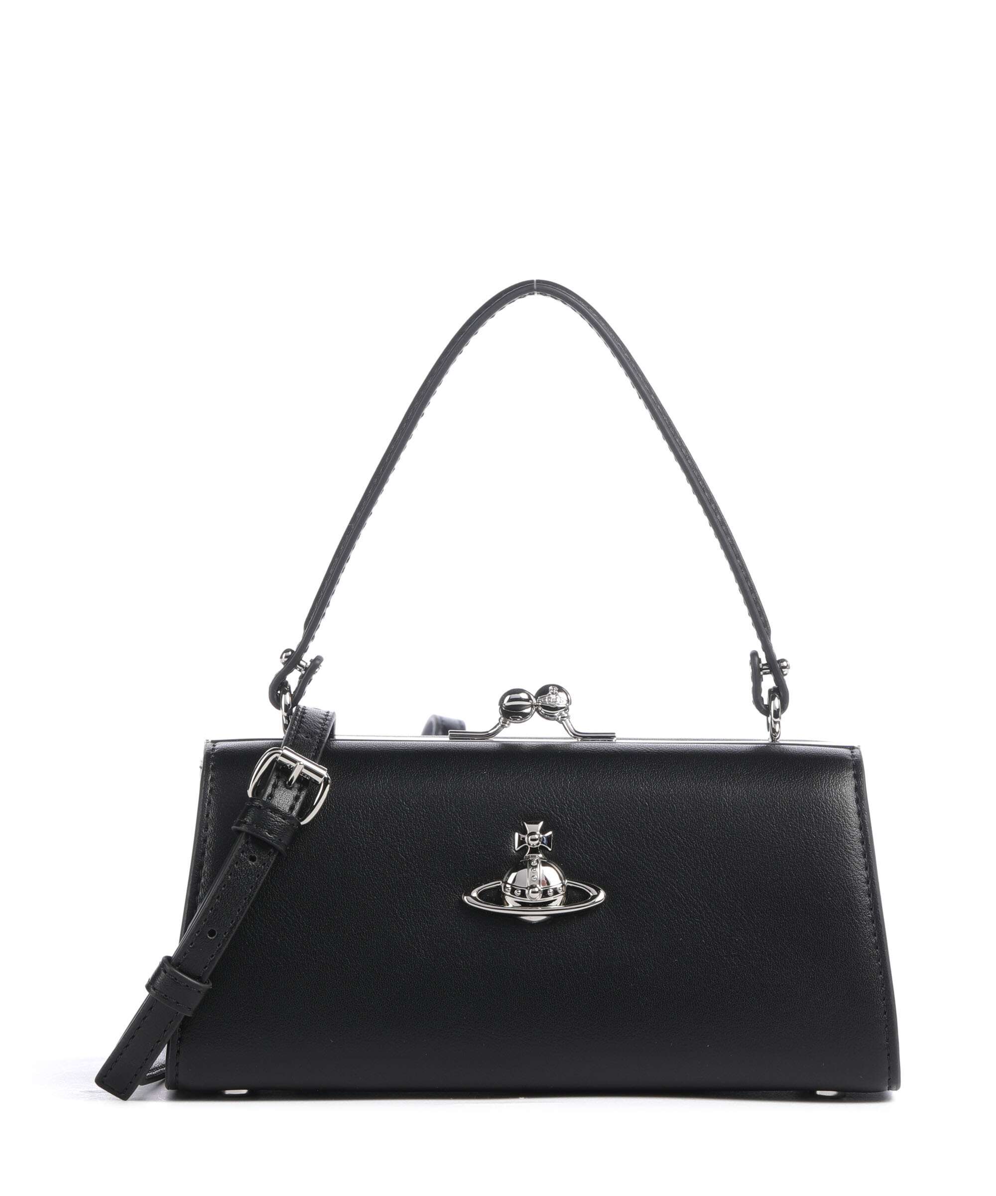 Vivienne Westwood Doll Frame Smooth XL Handbag imitation leather
