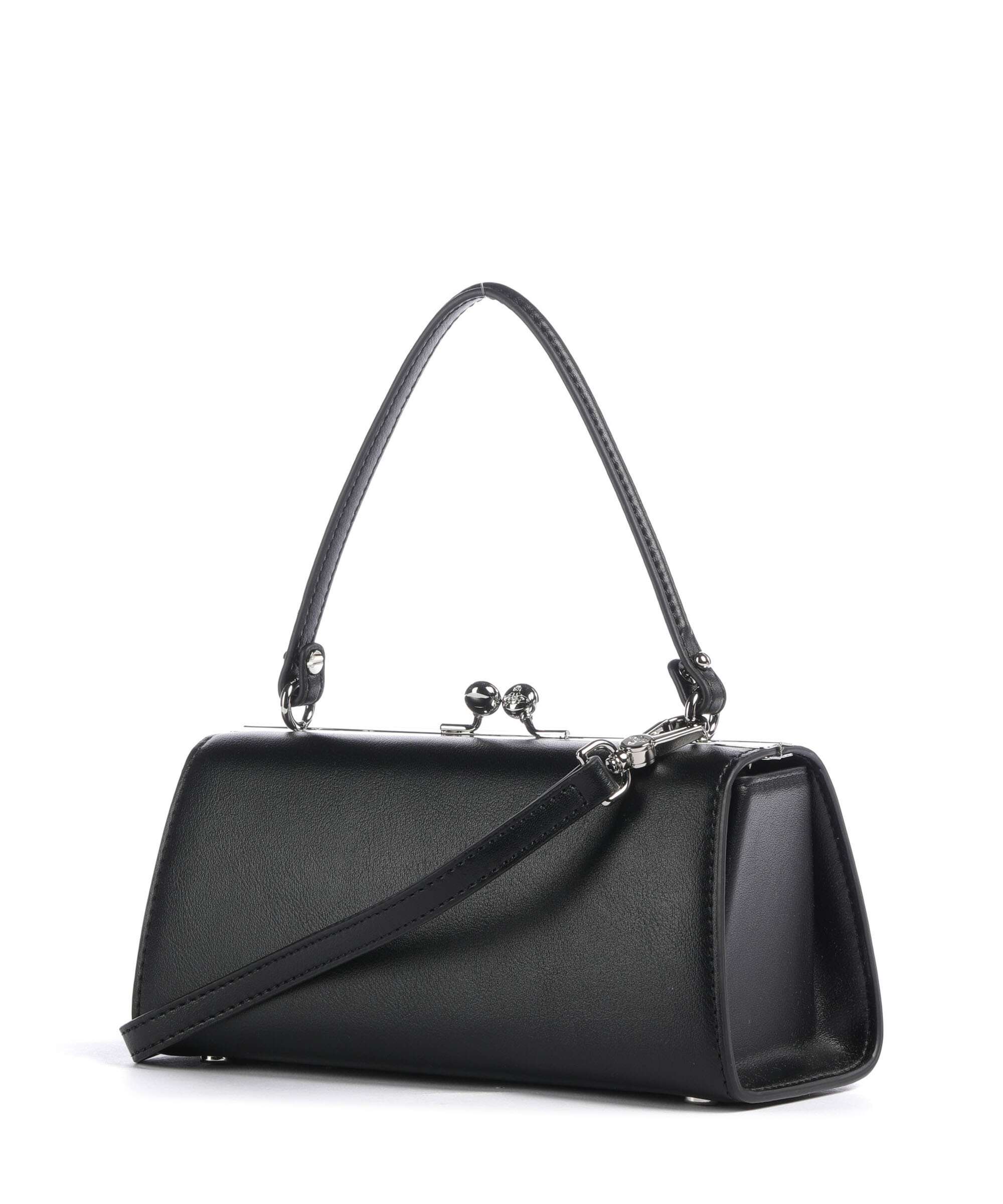 Vivienne Westwood Doll Frame Smooth XL Handbag imitation leather