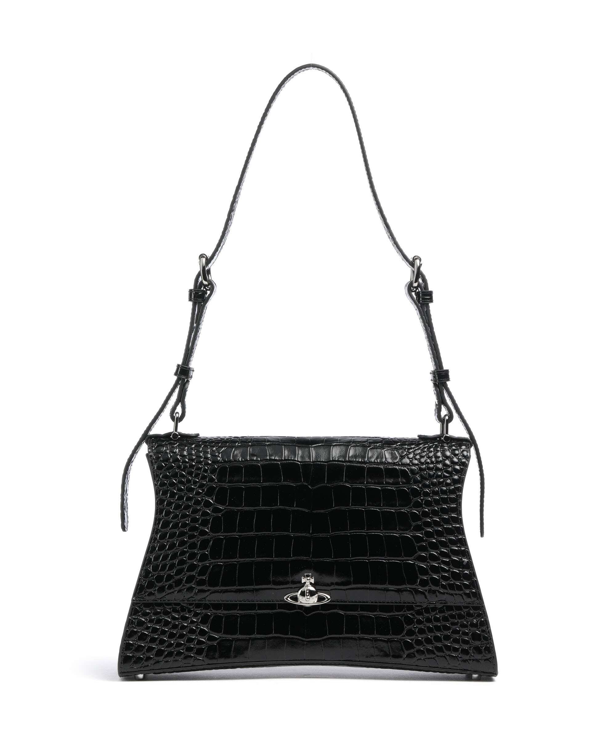 Vivienne Westwood Bianca Embossed Croc M Shoulder bag embossed