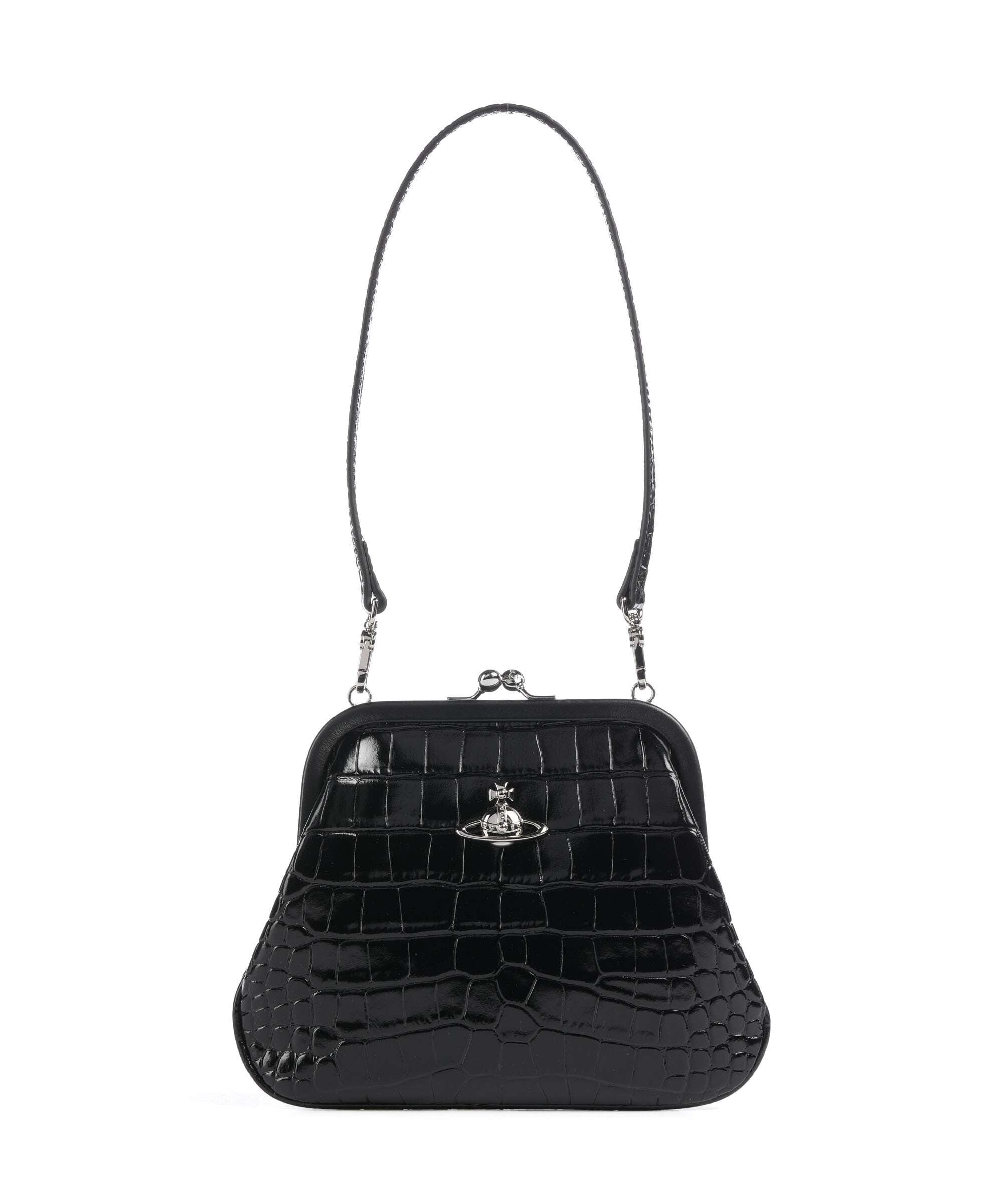 Vivienne Westwood Vivienne Embossed Croc Shoulder bag embossed