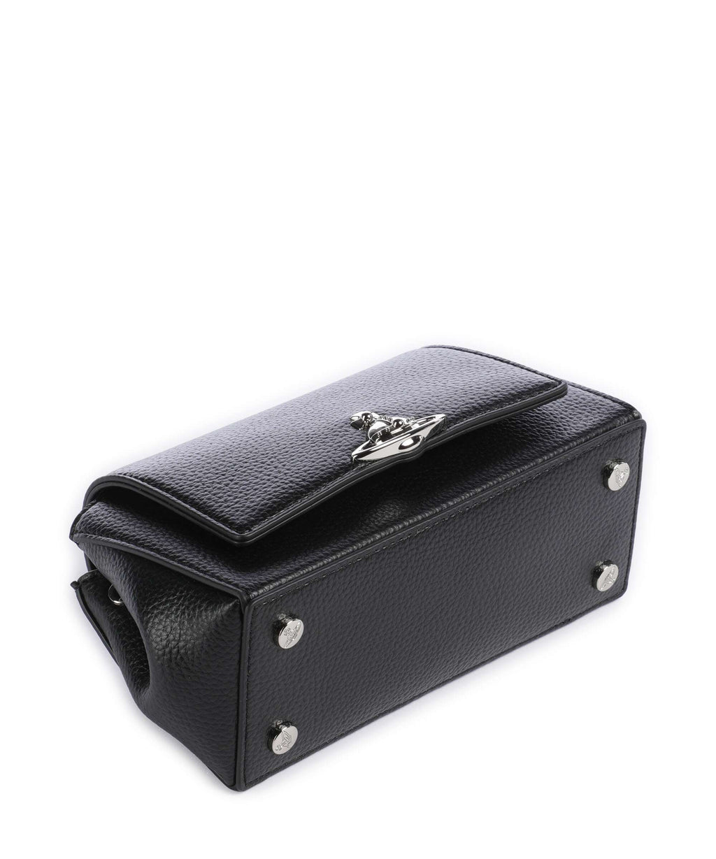Vivienne Westwood Hazel Grain Small Shoulder bag black