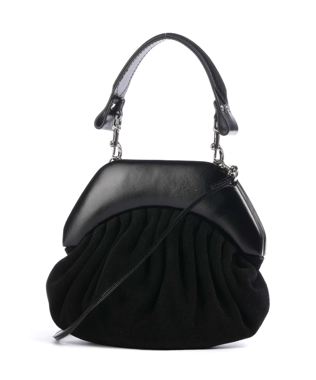 Vivienne Westwood Brooke Suede Handbag black