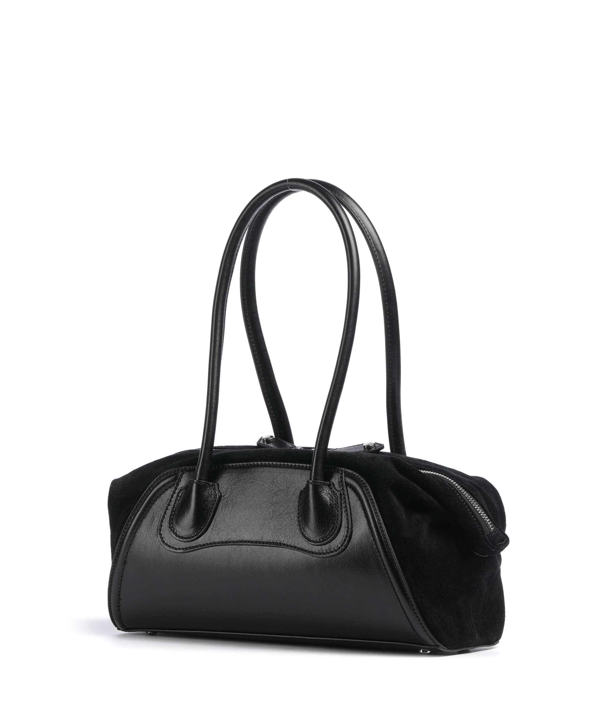 Vivienne Westwood Shirley Small Shoulder bag nubuck calfskin black