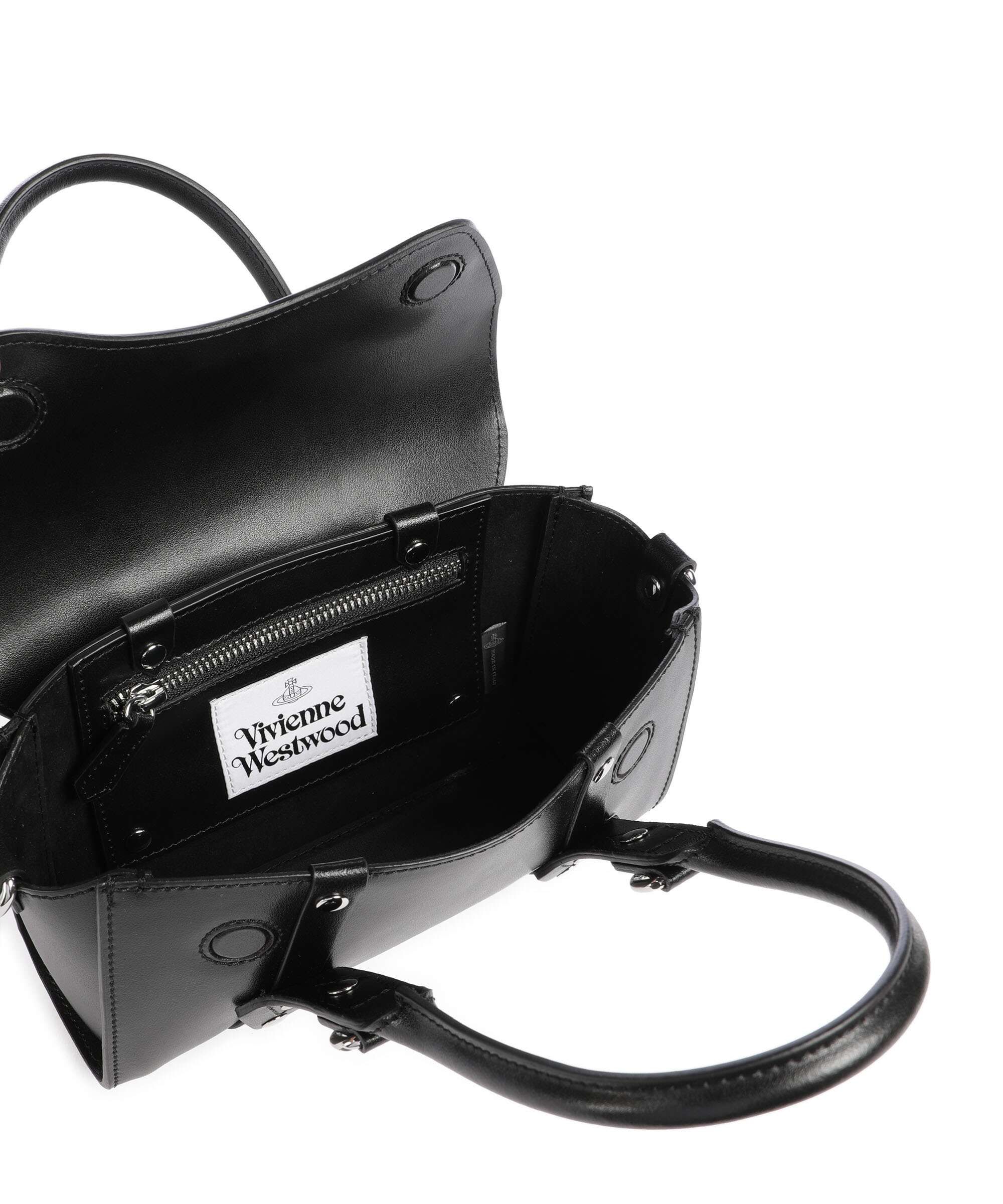 Vivienne Westwood Bettina Smooth Mini Handbag grained leather
