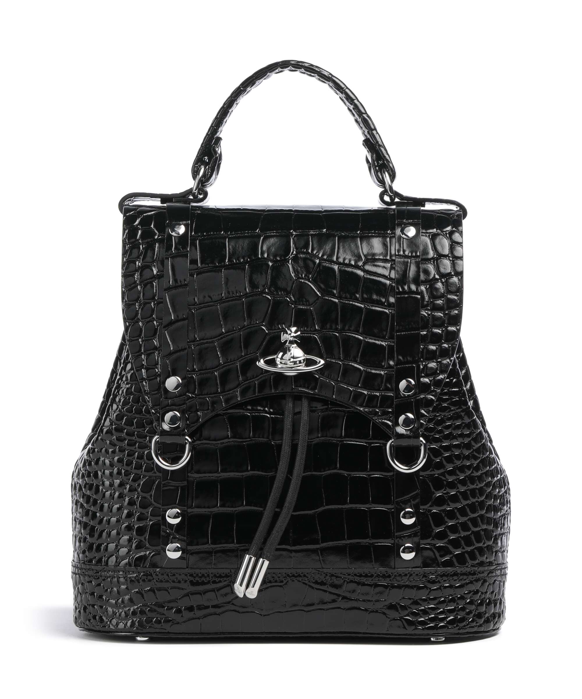 A*t様 Vivienne Westwood Vivienne Westwood Max Embossed Croc Small Backpack embossed cow