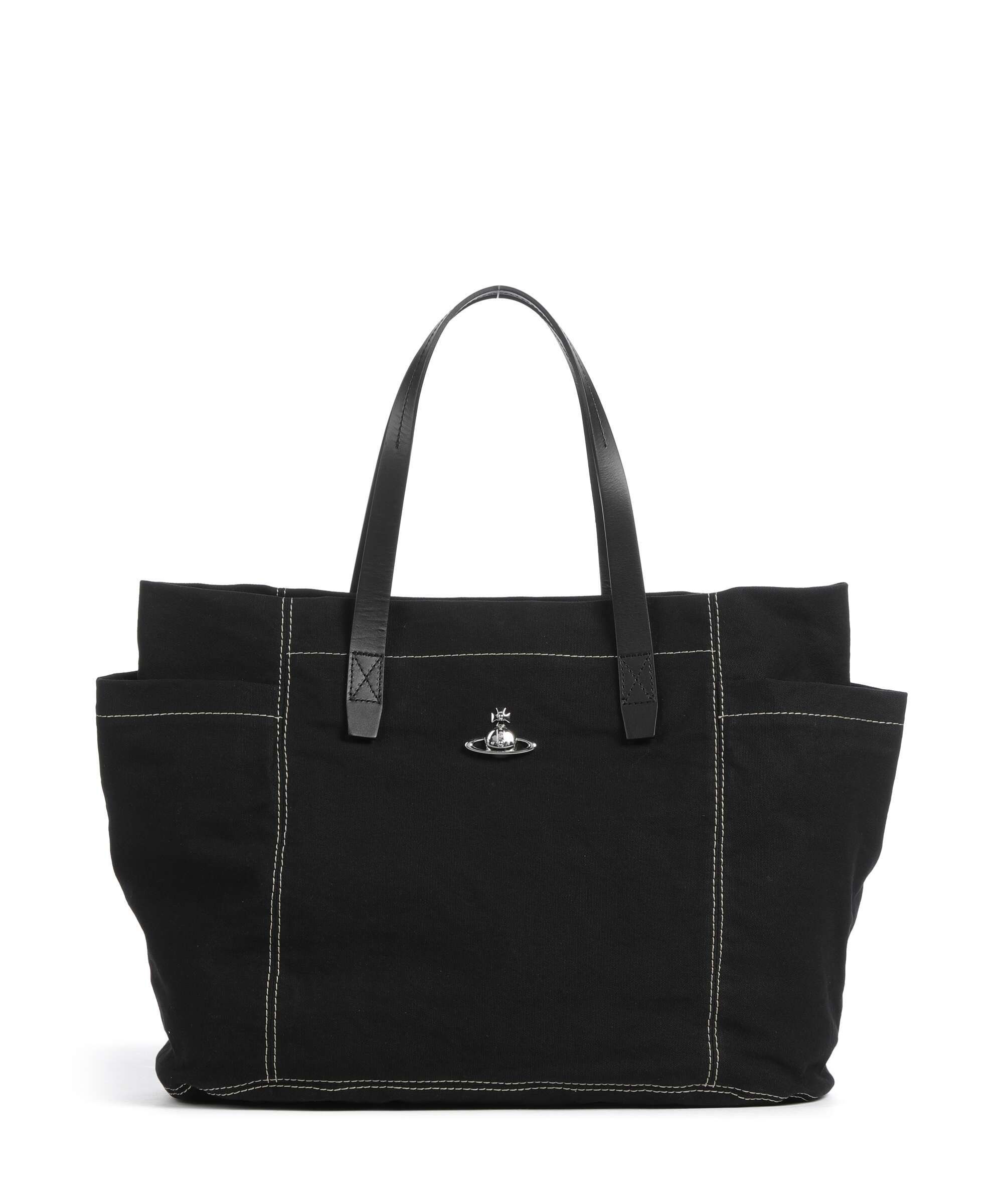 Vivienne Westwood Henry Canvas Medium Tote bag canvas black