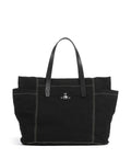 Vivienne Westwood Henry Canvas Medium Tote bag black