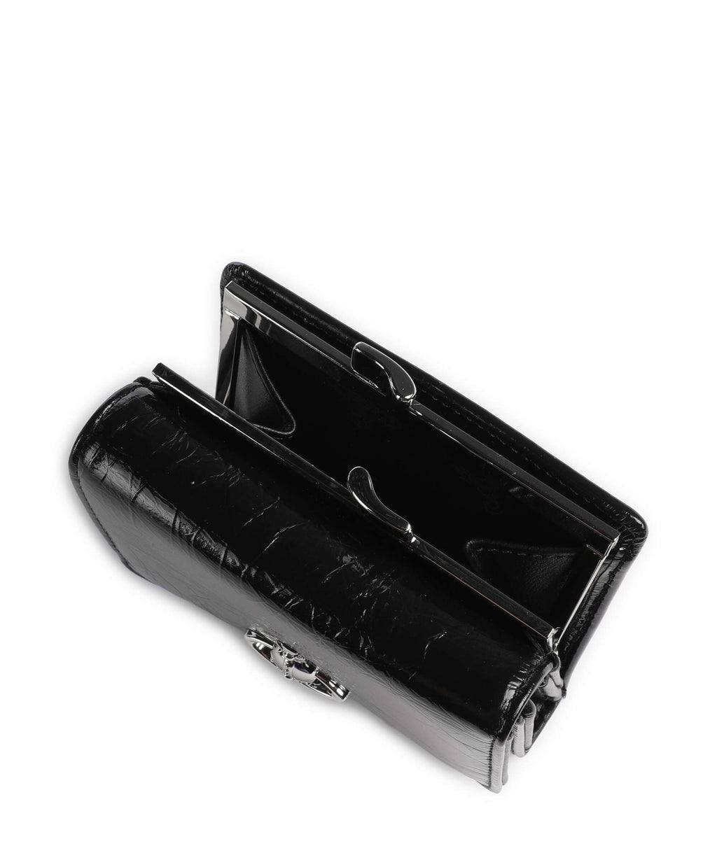 Vivienne Westwood Frame Naplak Small Wallet black