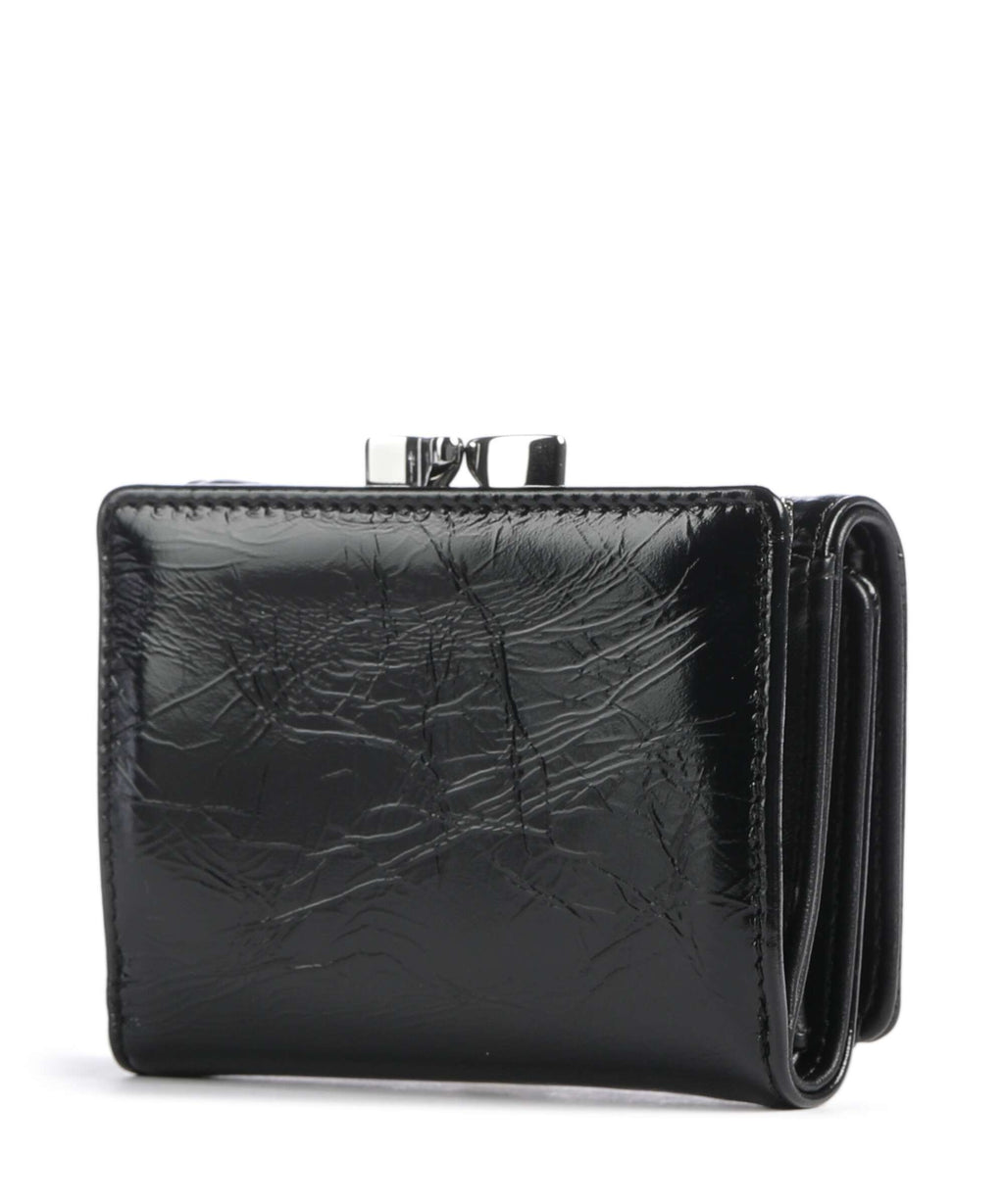 Vivienne Westwood Frame Naplak Small Wallet black