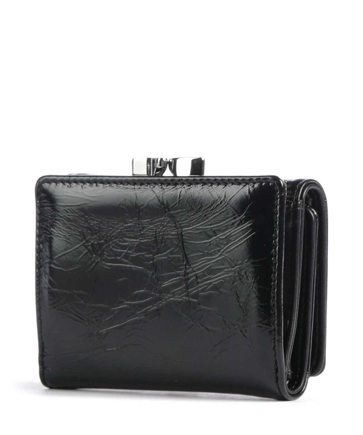Vivienne Westwood Frame Naplak Small Wallet black