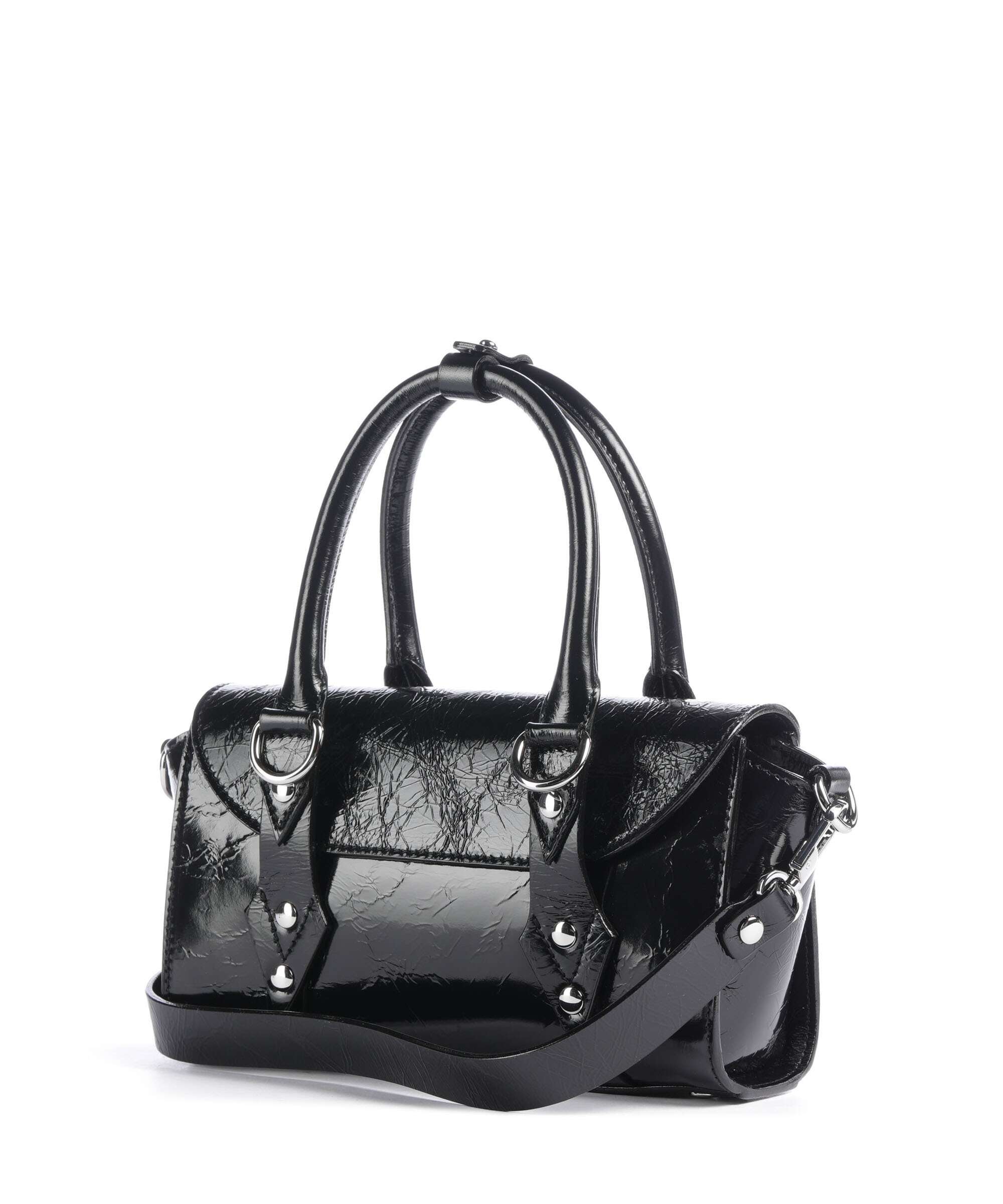 Vivienne Westwood Bettina Naplak Mini Handbag calfskin black