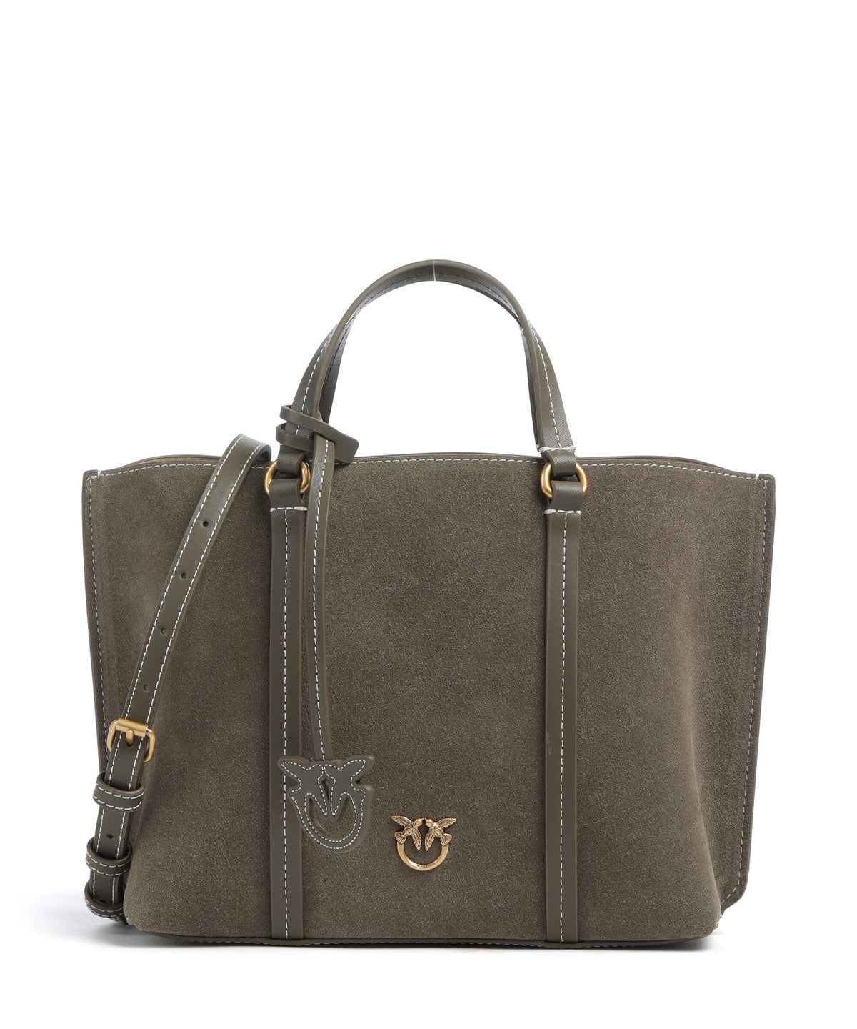 Pinko Carrie Classic Handbag verde/oliva scuro/antique gold
