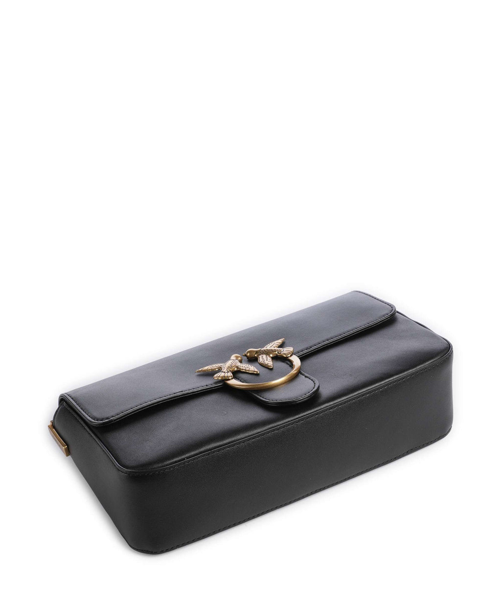 Pinko Love One Classic Slouchy Crossbody bag nero/antique gold