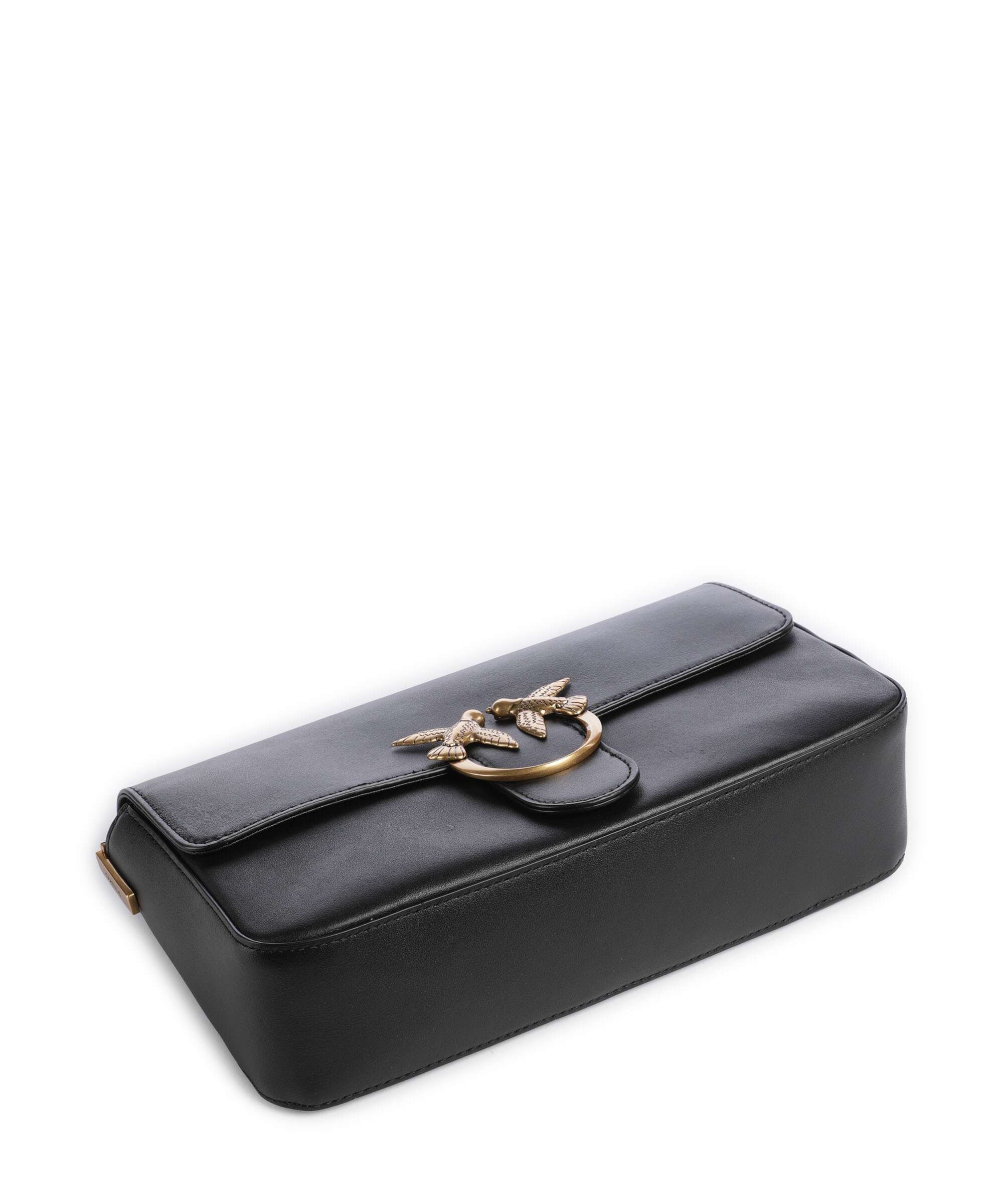 Pinko Love One Classic Slouchy Crossbody bag nero/antique gold