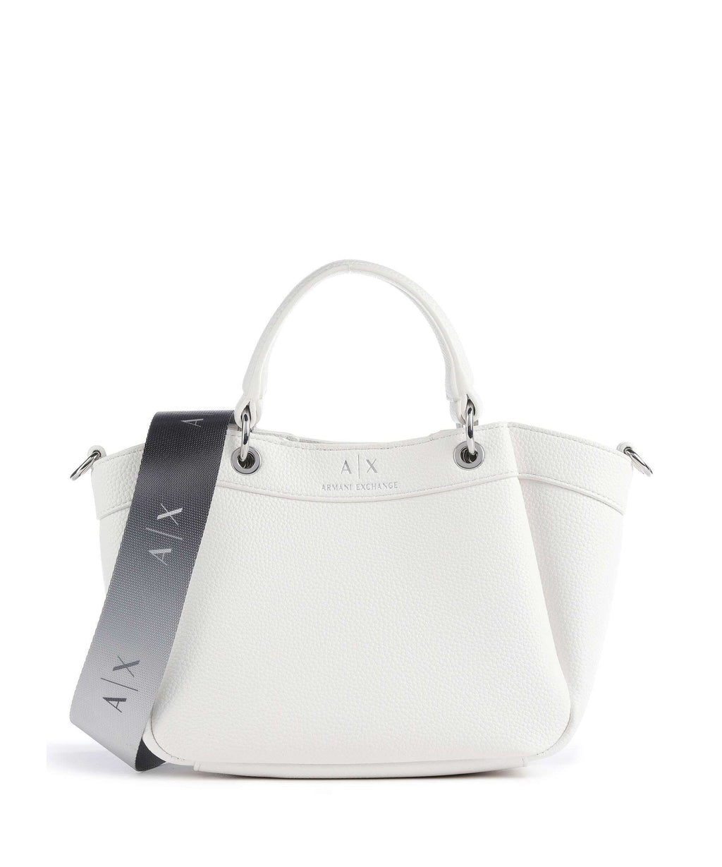 Armani Exchange Wave S Handbag bianco