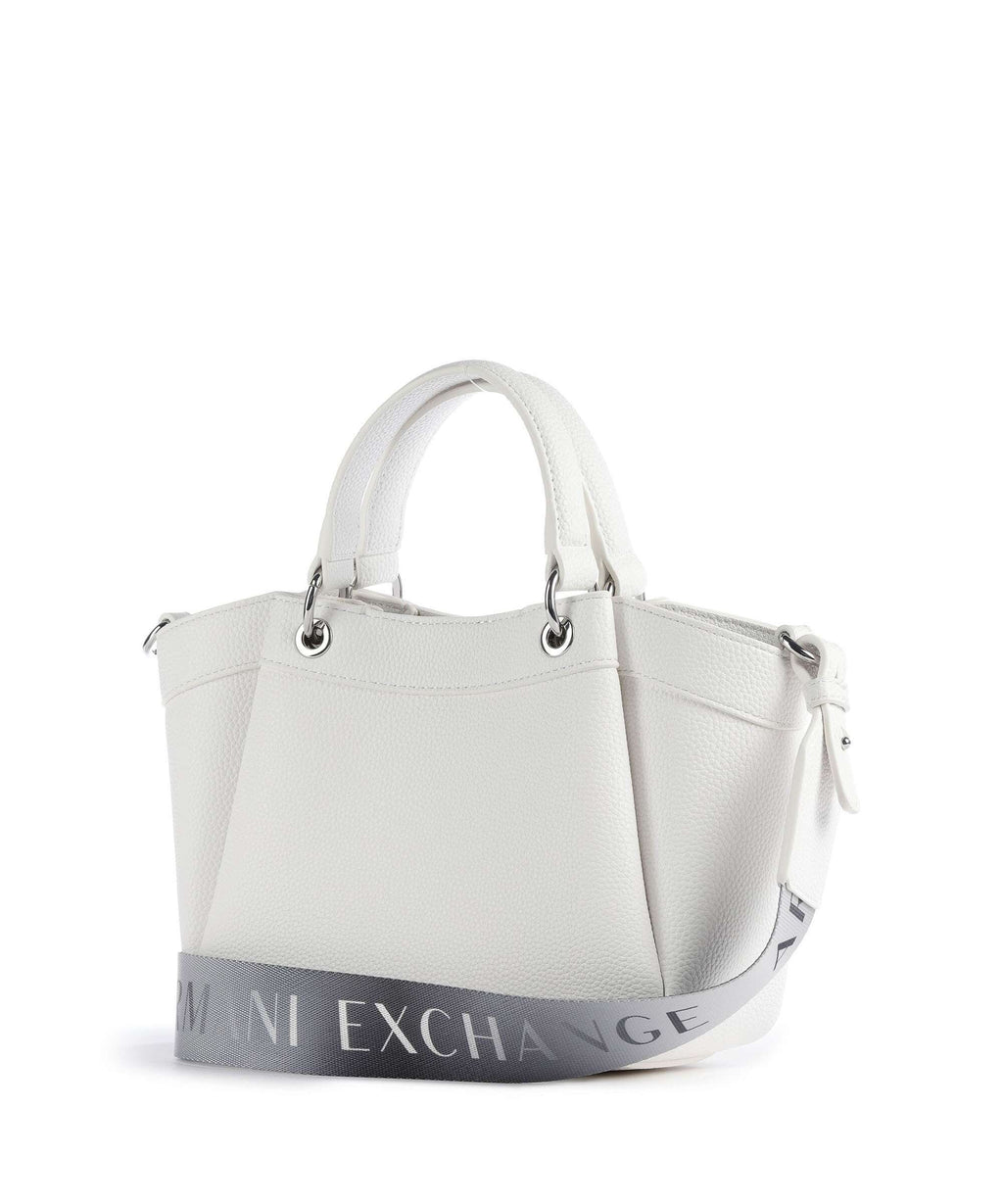 Armani Exchange Wave S Handbag bianco