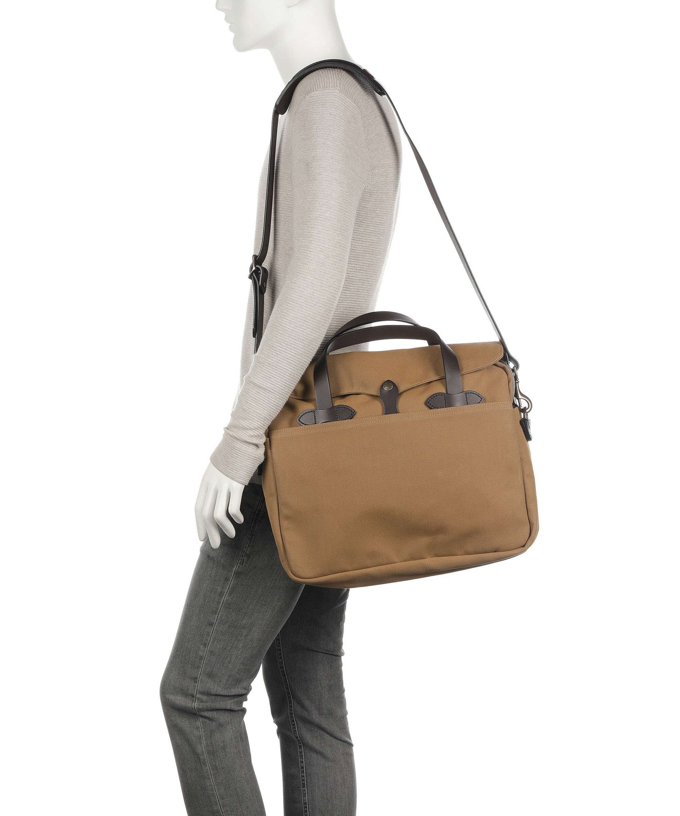 Filson Rugged Twill Original Briefcase tan