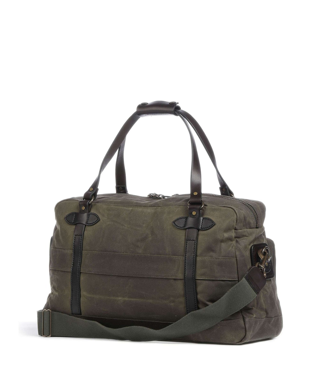 Filson Oil Finish Tin Cloth 24HR Duffle Weekend bag otter green