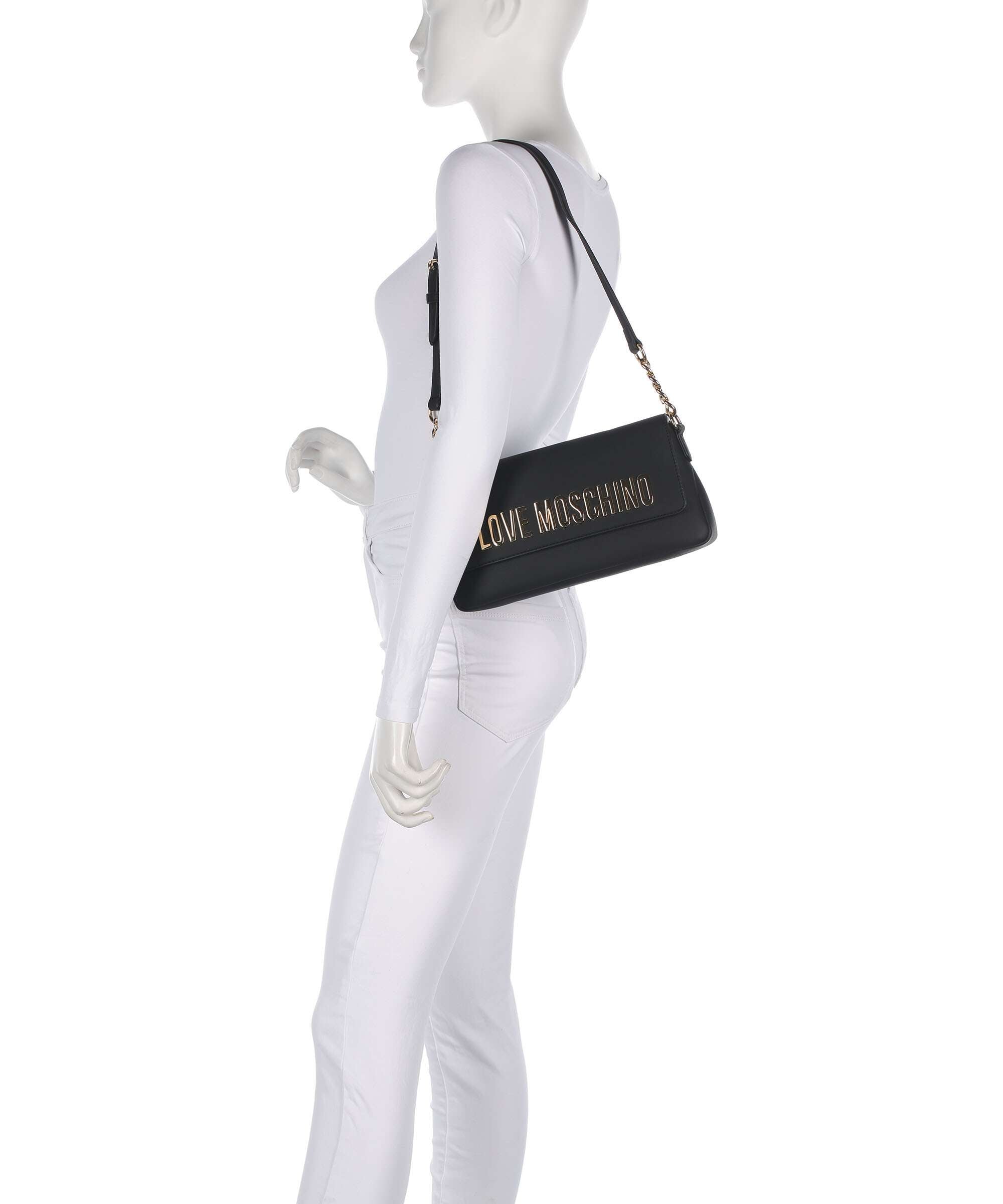 Love Moschino Bold Love Shoulder bag imitation leather black