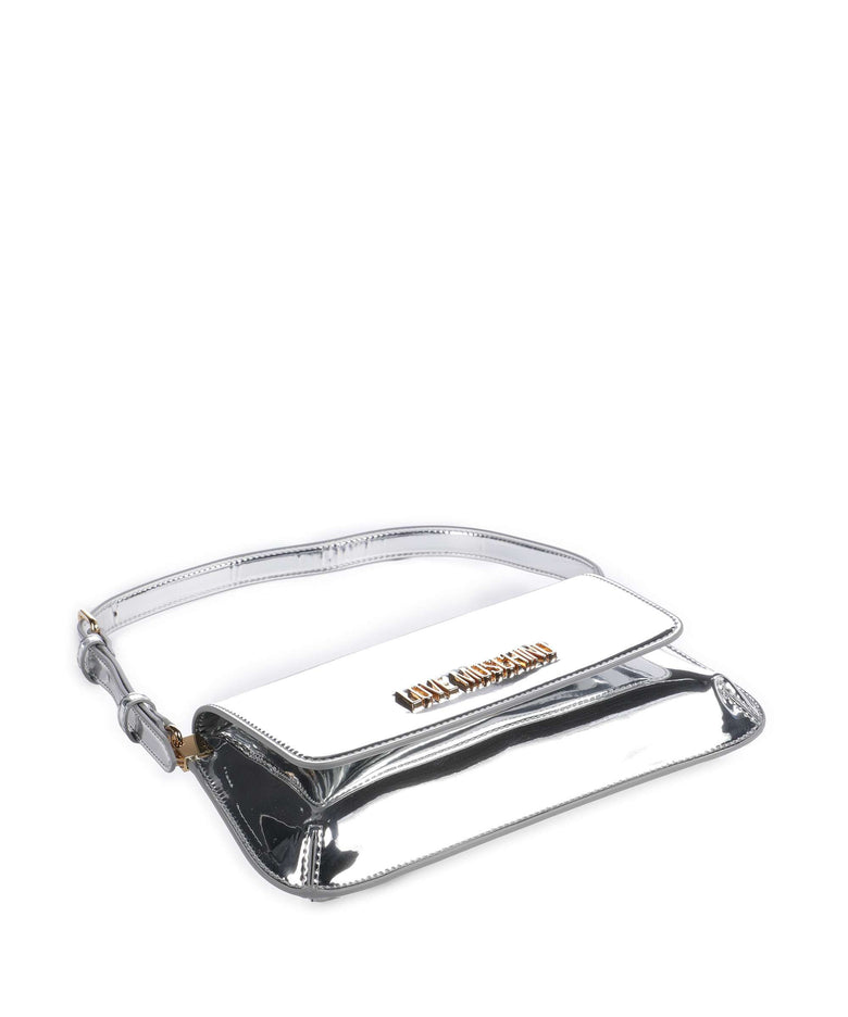Love Moschino Smart Daily Shoulder bag silver