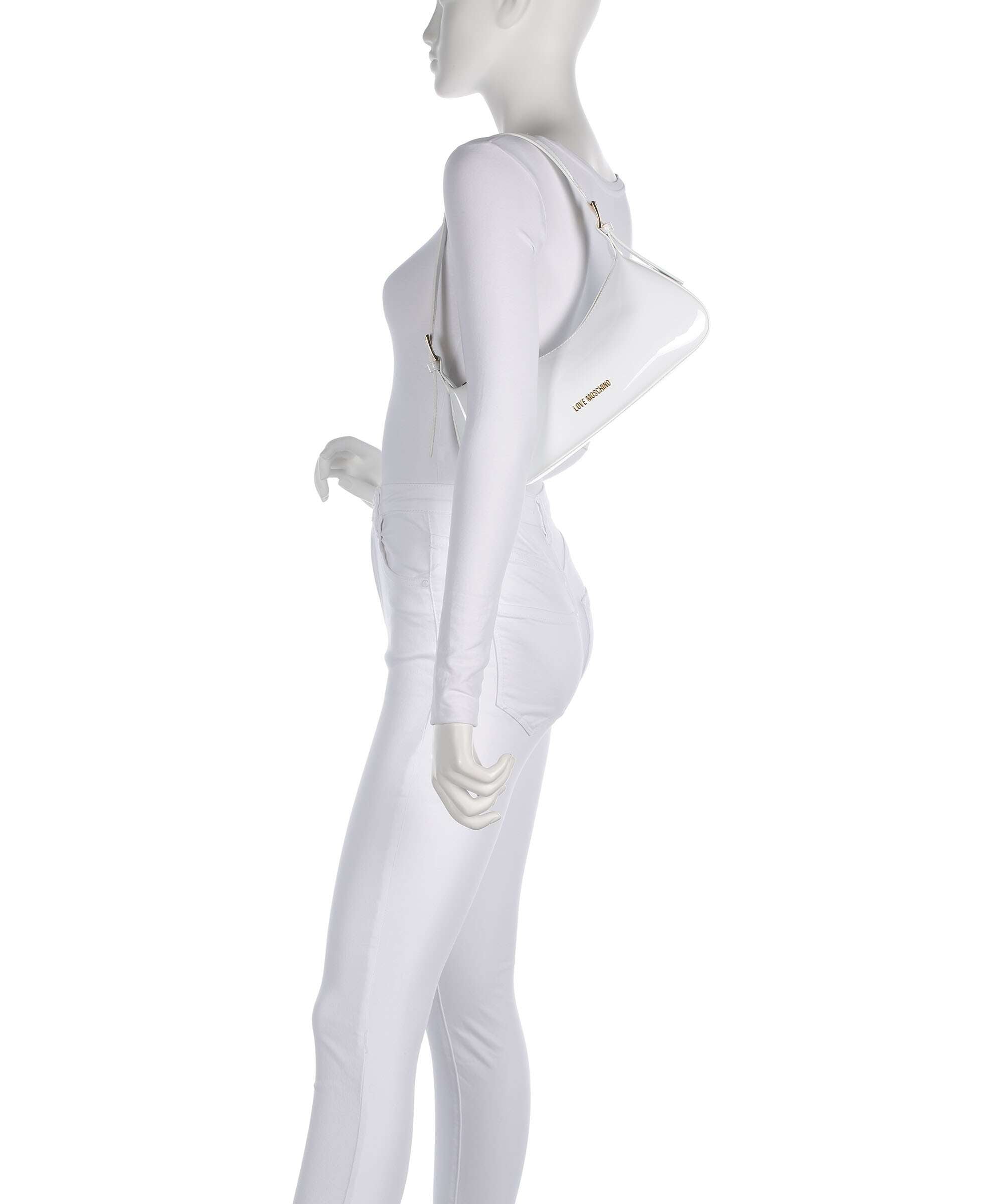 Love Moschino Smart Daily Shoulder bag polyurethane white