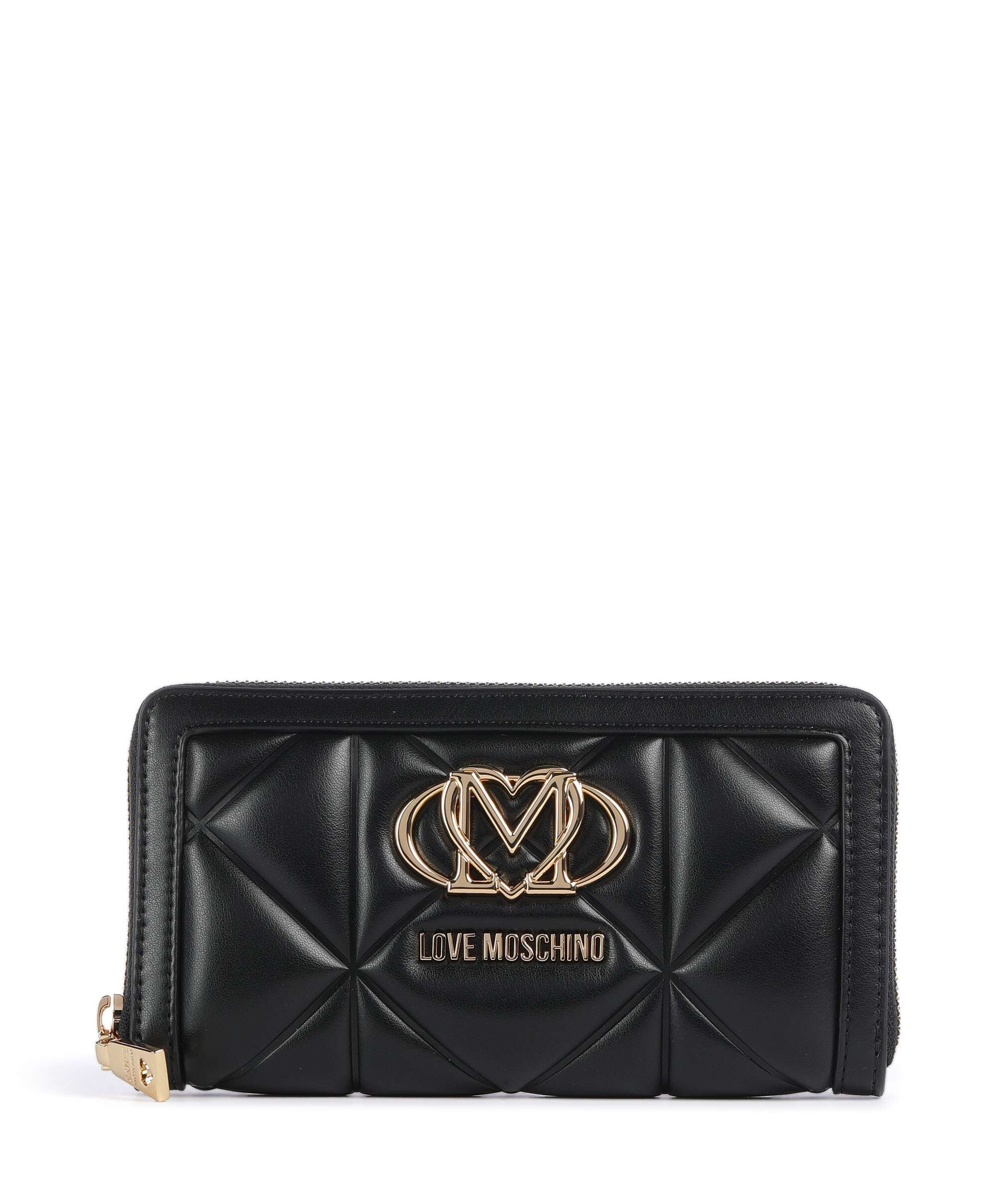 Love Moschino Embossed Q Wallet imitation leather black