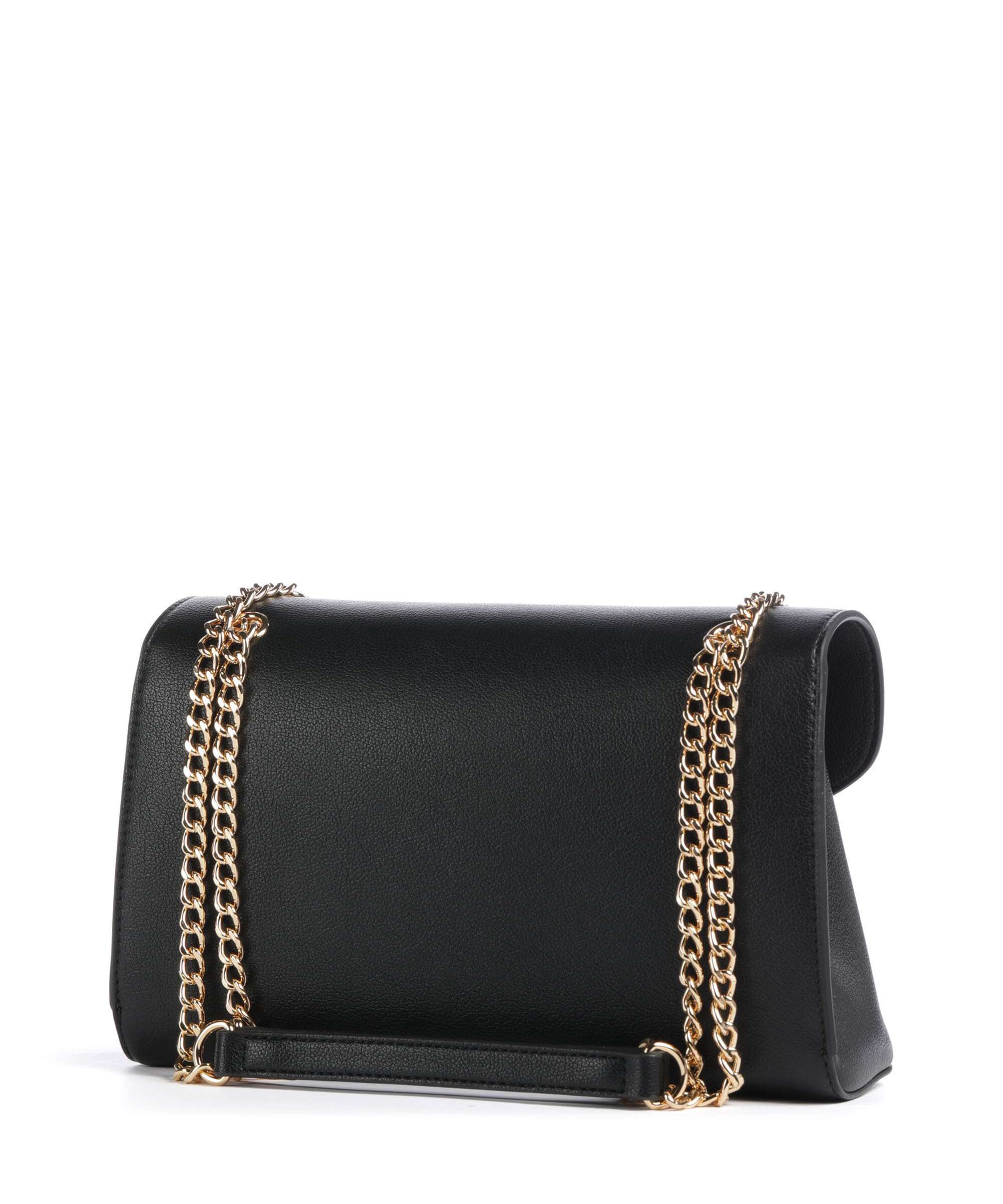 Love Moschino Heart Turnlock Shoulder bag imitation leather black