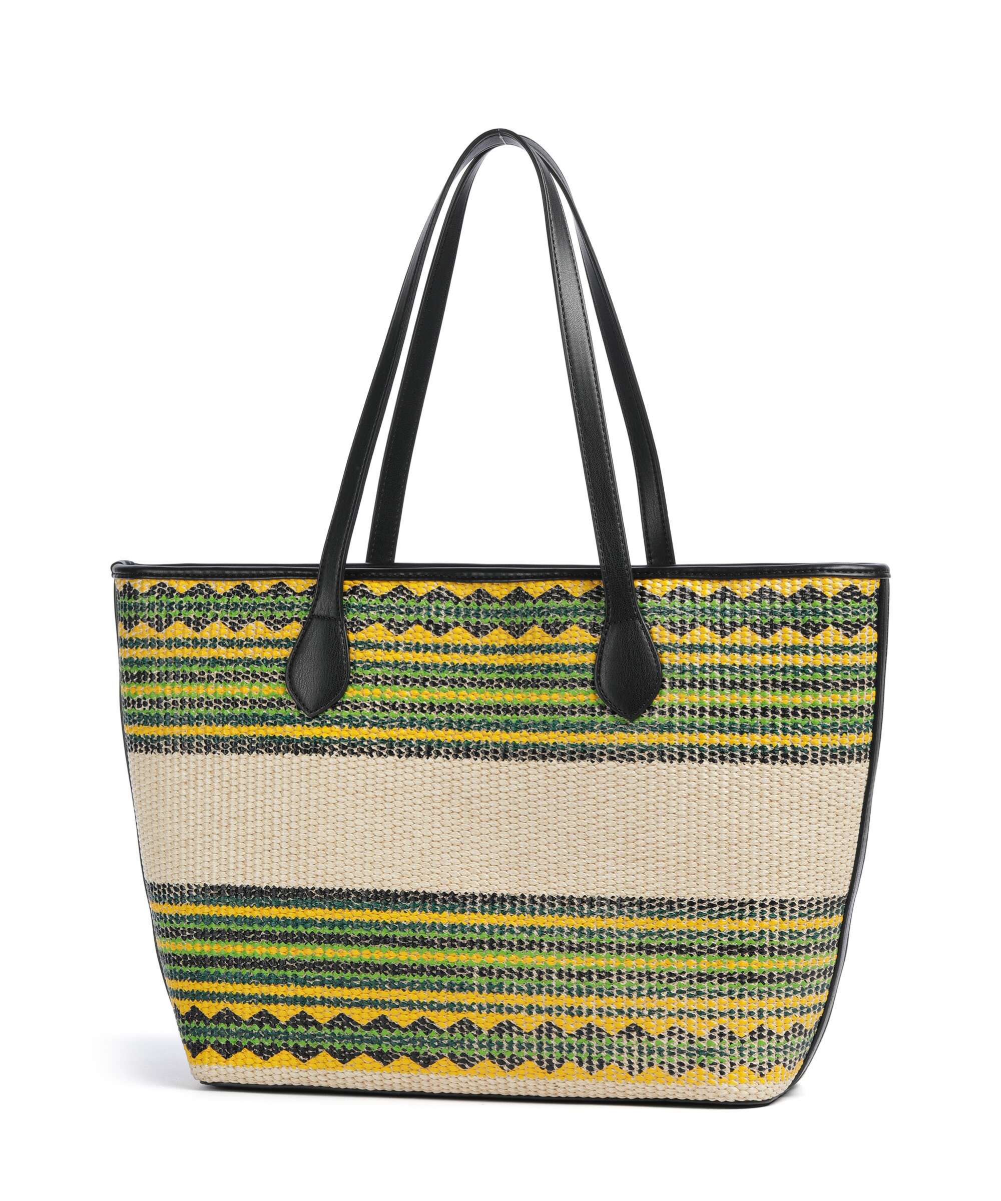 Love Moschino Sunset Stripes Tote bag polypropylene, polyester