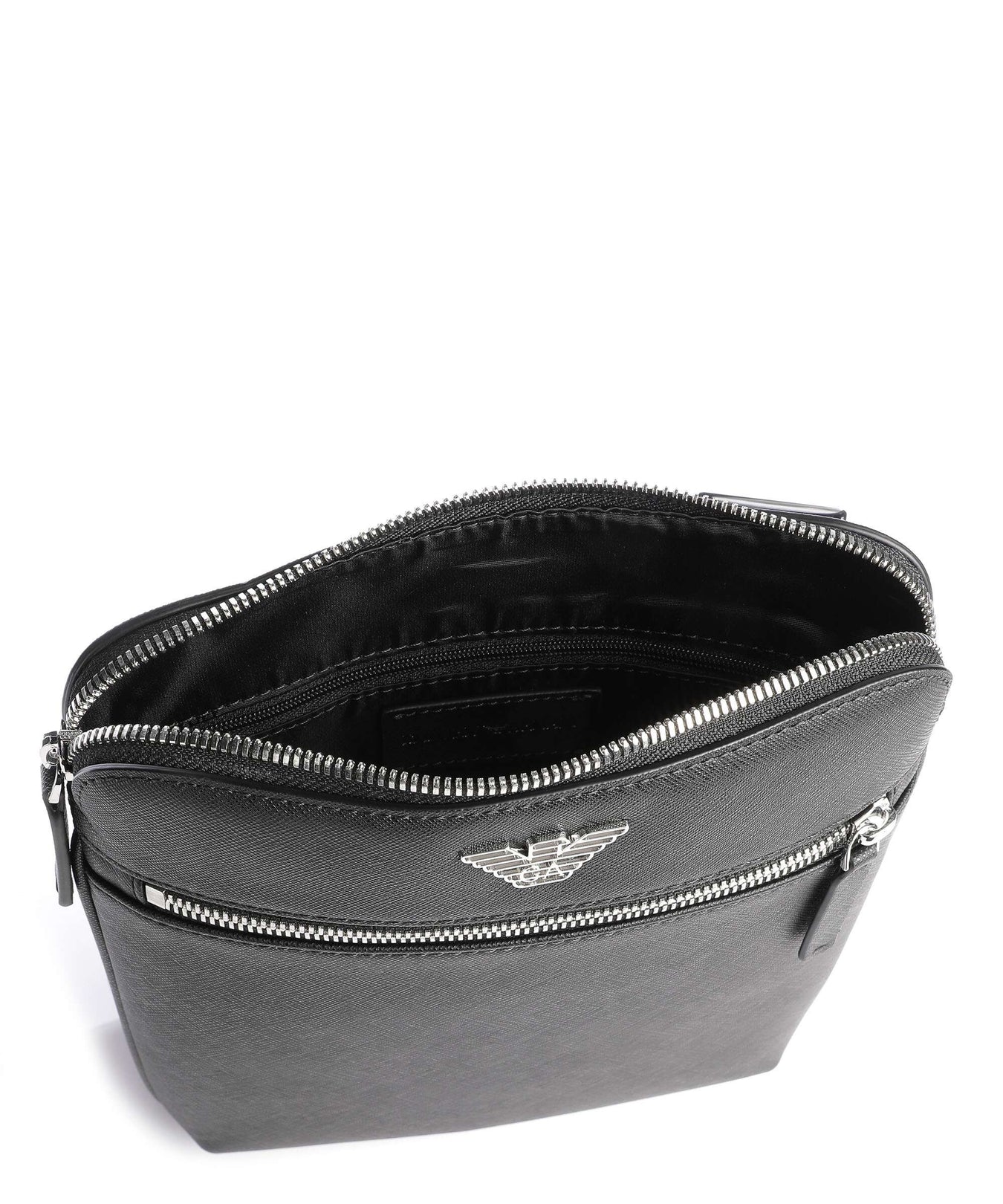 Emporio Armani Business Regenerated Crossbody bag black