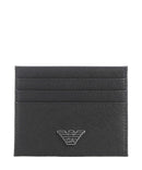 Emporio Armani Business Regenerated Credit card holder black