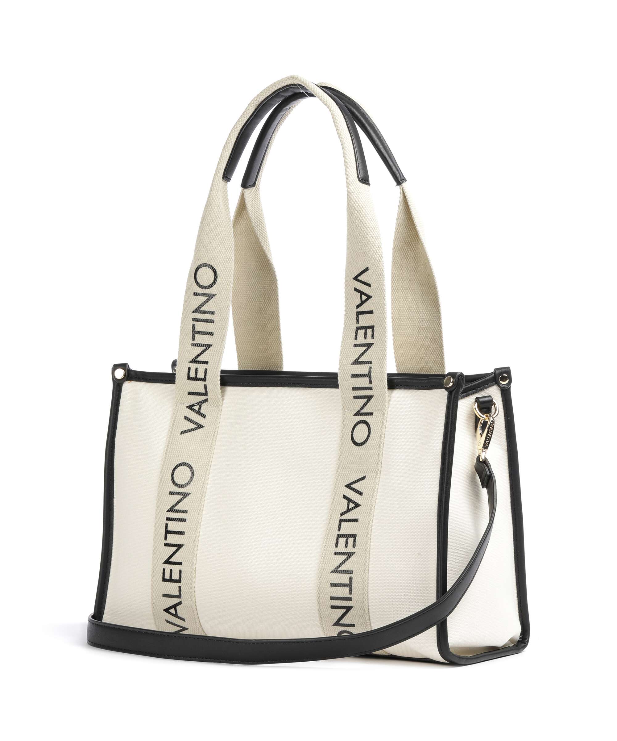 Valentino Bags Candle Tote bag canvas naturale/nero - VBS7DD01-G41