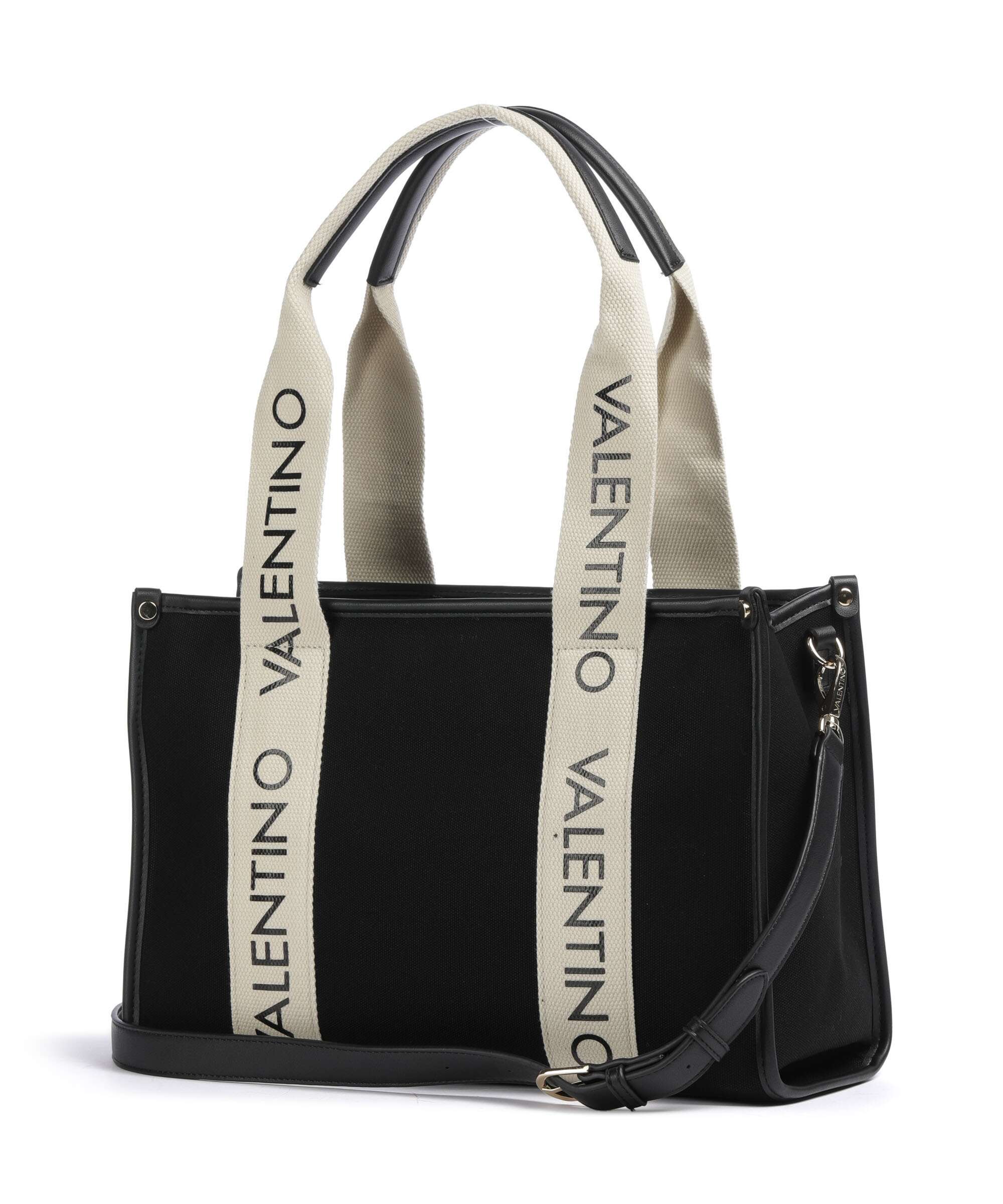 Valentino Bags Candle Tote bag canvas nero/natur - VBS7DD01-187