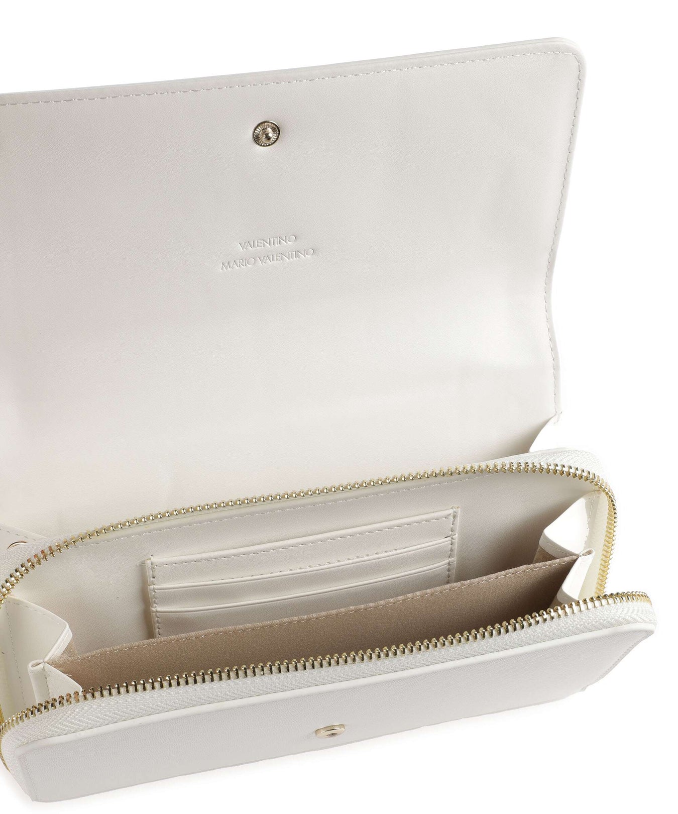 Valentino Bags Zero Re Wallet bianco